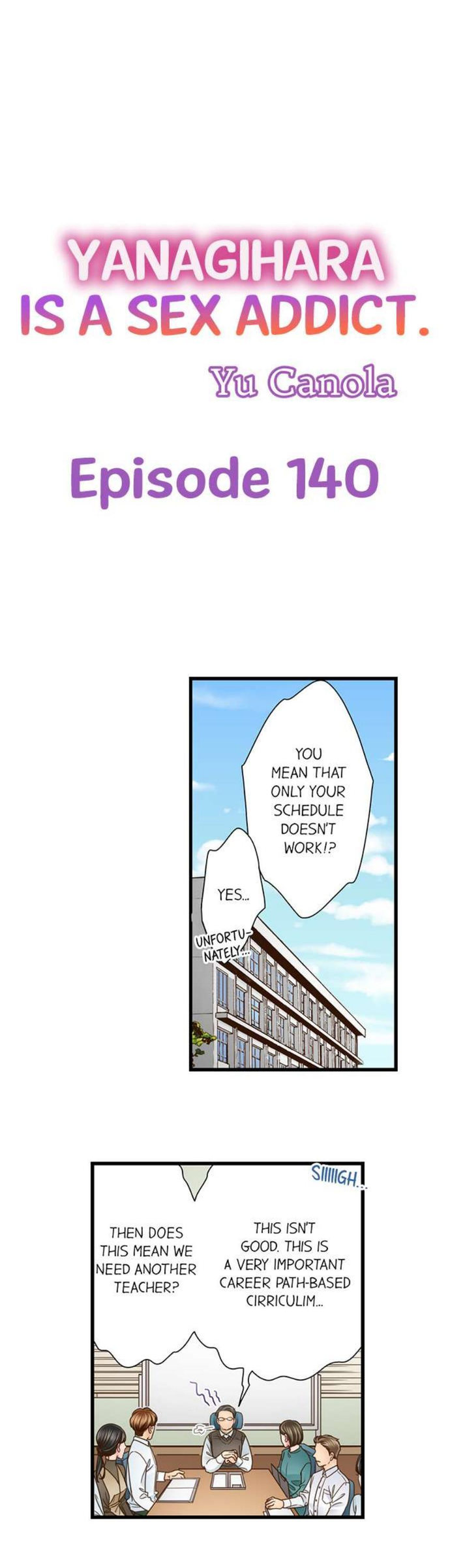 Yanagihara Is a Sex Addict. Chapter 140 Page 1