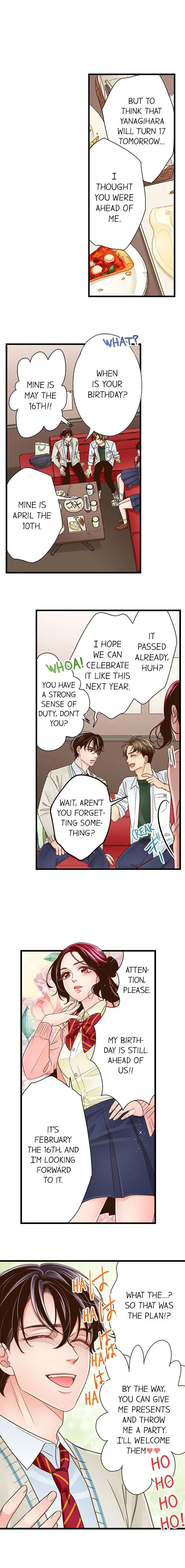 Yanagihara Is a Sex Addict. Chapter 154 Page 9