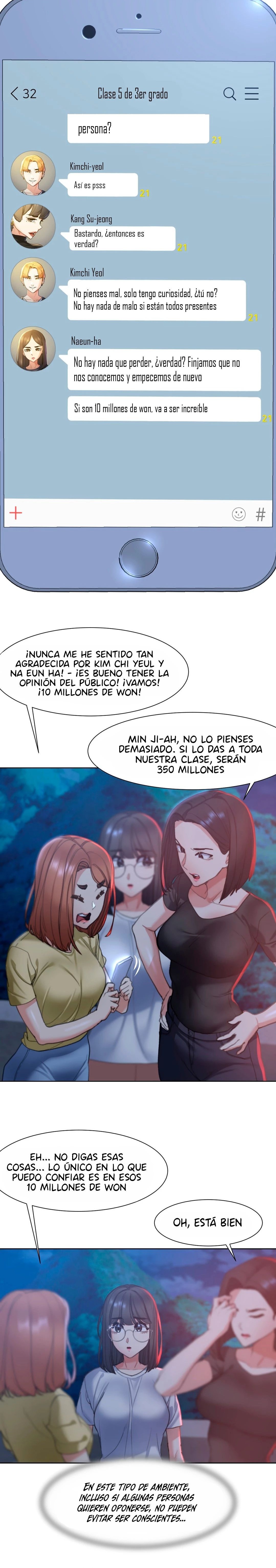 Seniors of Class 5 Raw Chapter 4 Page 8