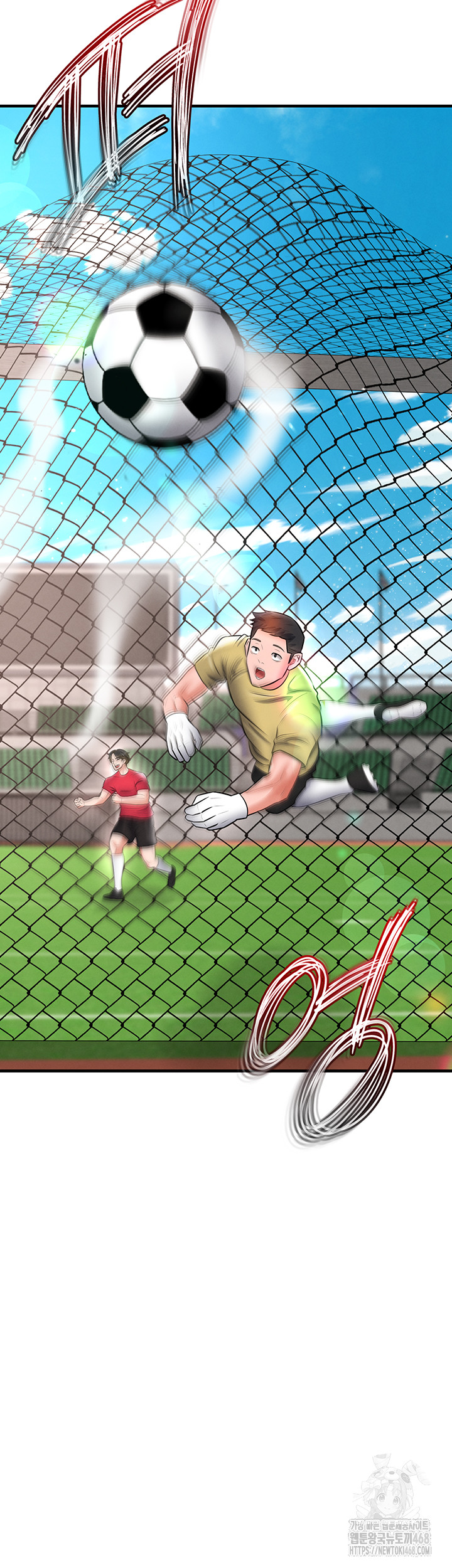 The Hottie’s Good at Football Raw Chapter 35 Page 41
