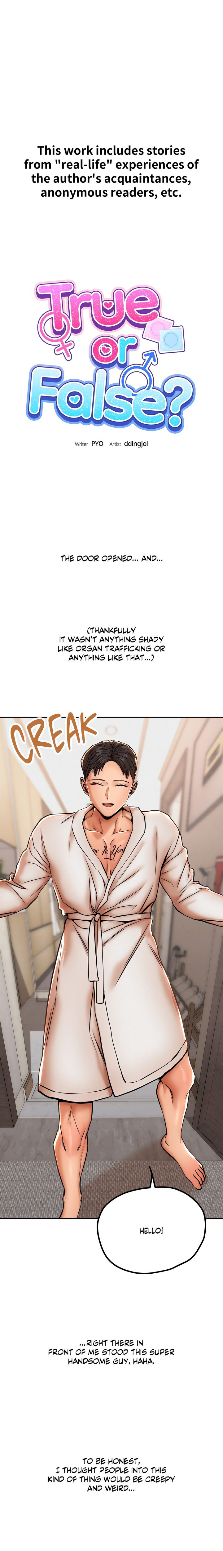 True or False? Chapter 63 Page 1