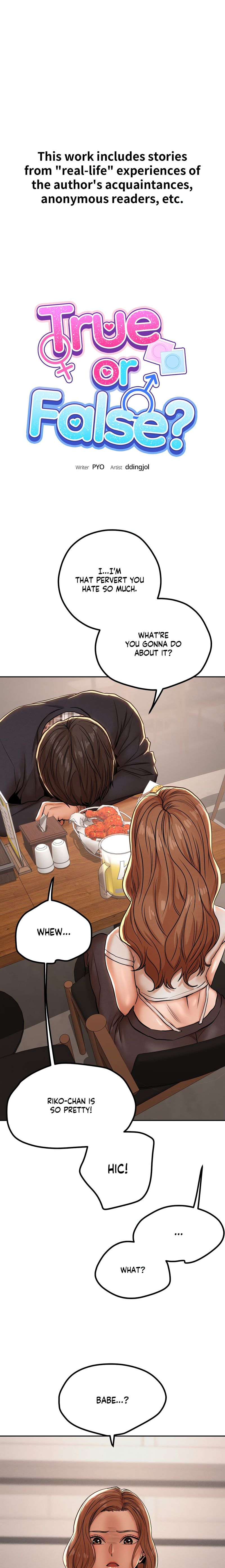 True or False? Chapter 78 Page 1