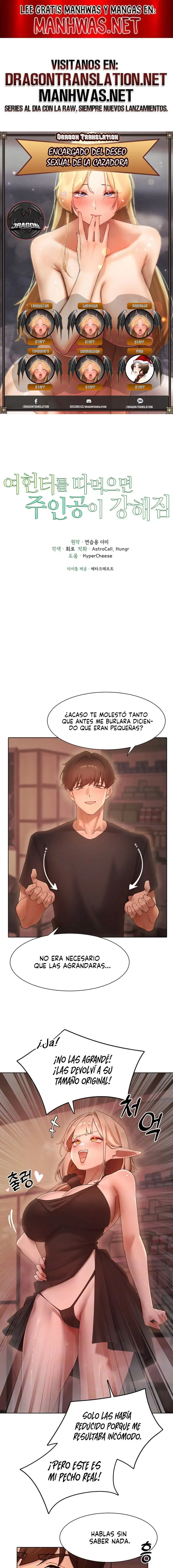 The Protagonist Gets Stronger When He Fucks the Female Hunter Raw Chapter 59 Page 1