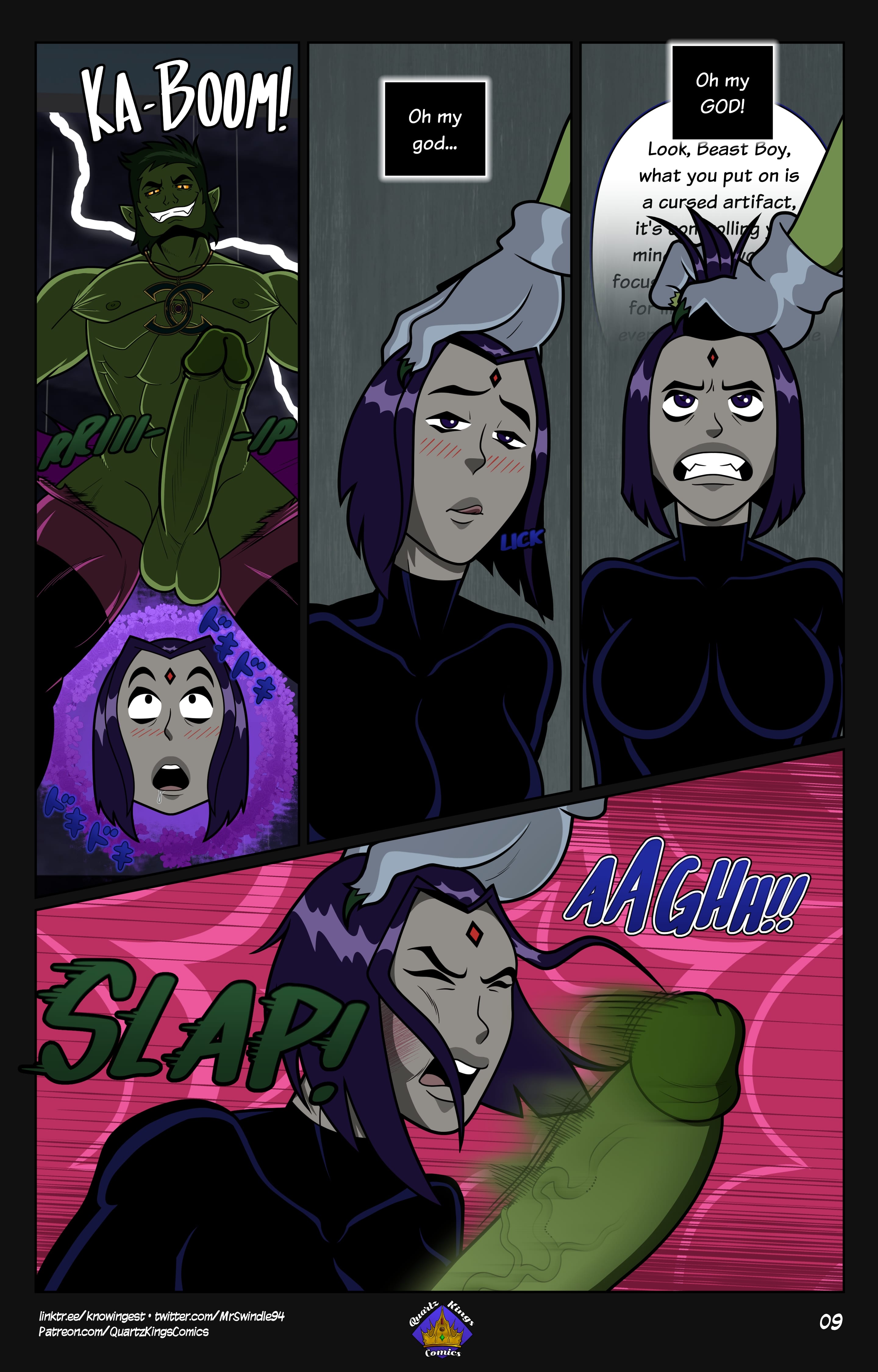 Primal Urges (Teen Titans) [Quartz Kings Comics] Chapter 1 Page 10