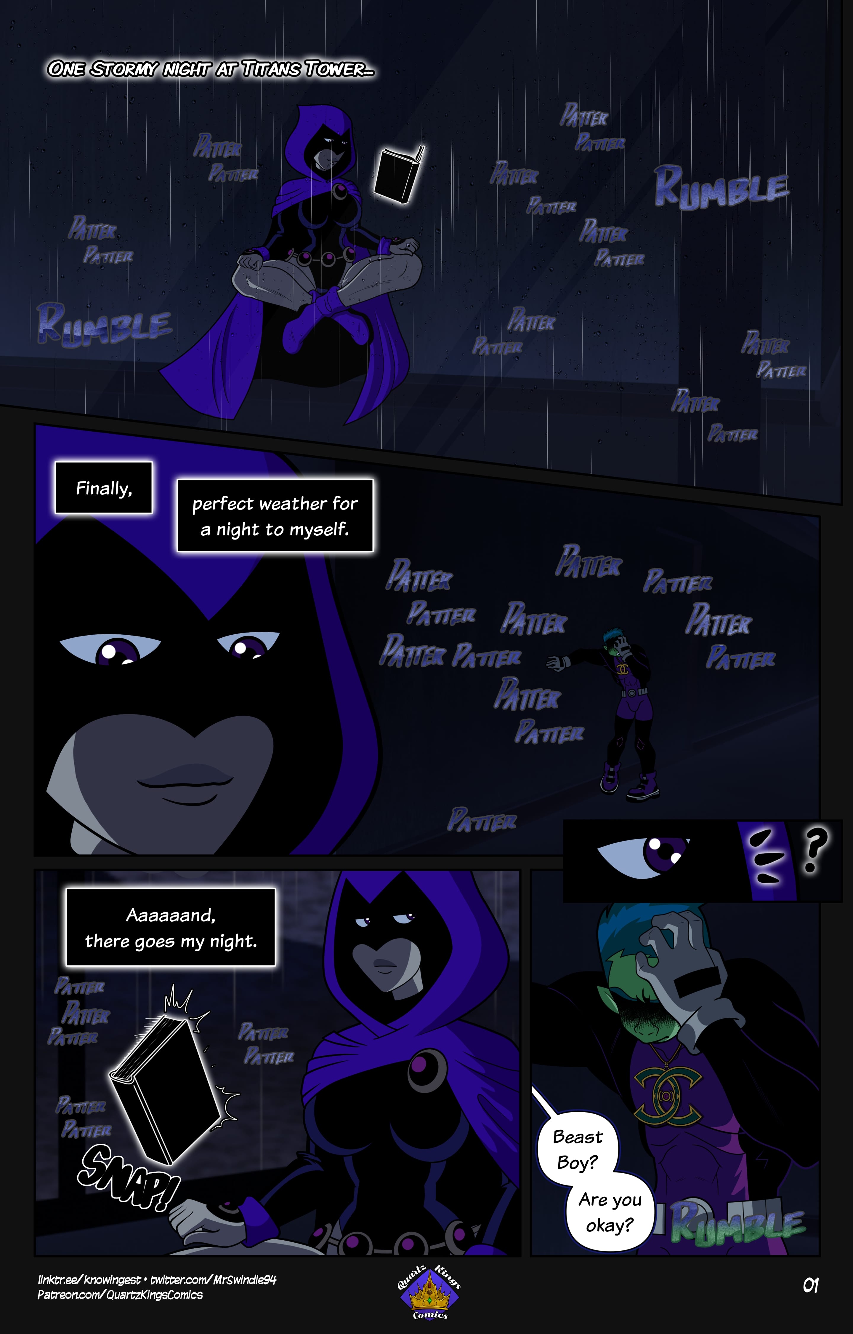Primal Urges (Teen Titans) [Quartz Kings Comics] Chapter 1 Page 2
