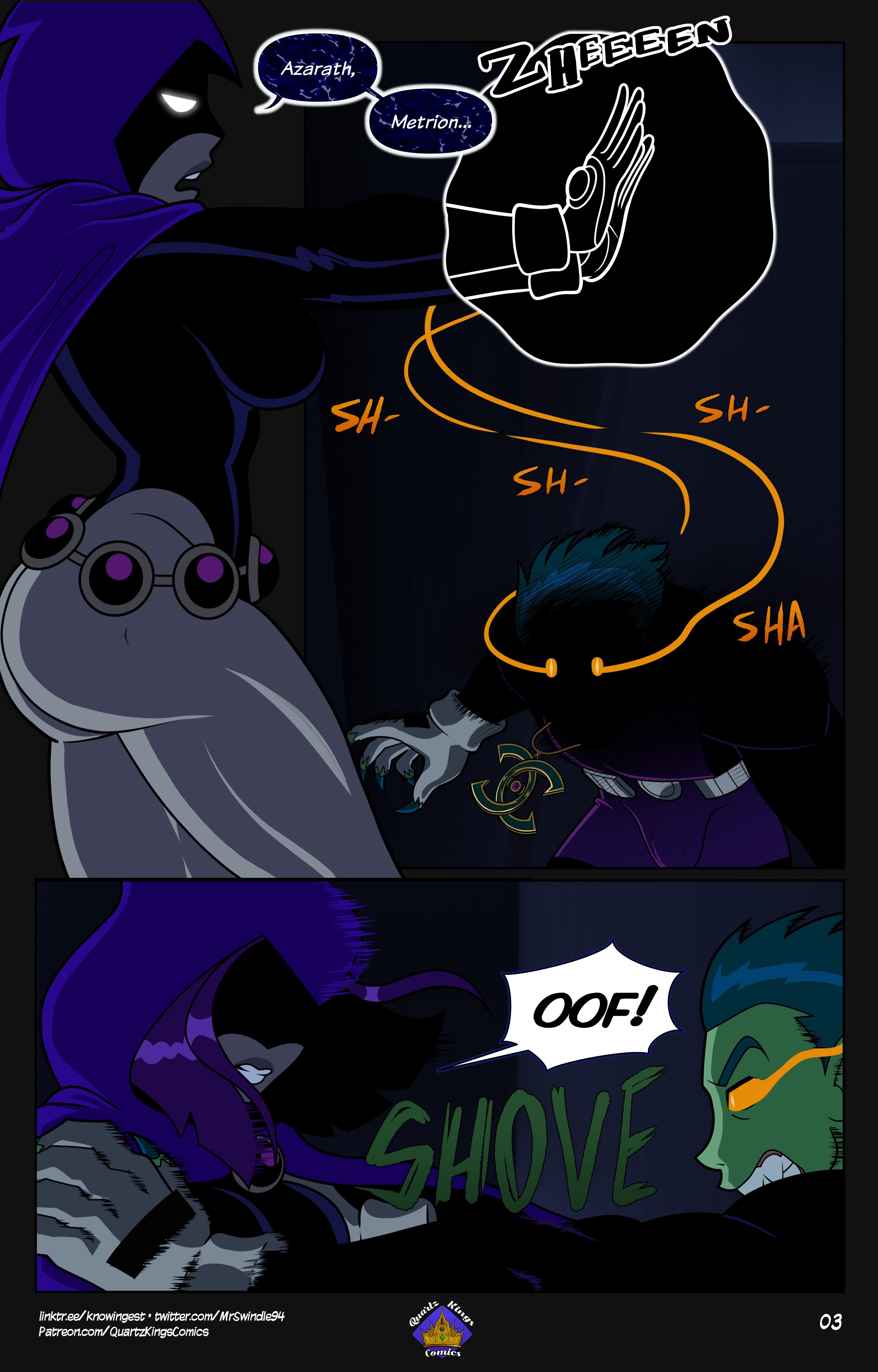 Primal Urges (Teen Titans) [Quartz Kings Comics] Chapter 1 Page 4