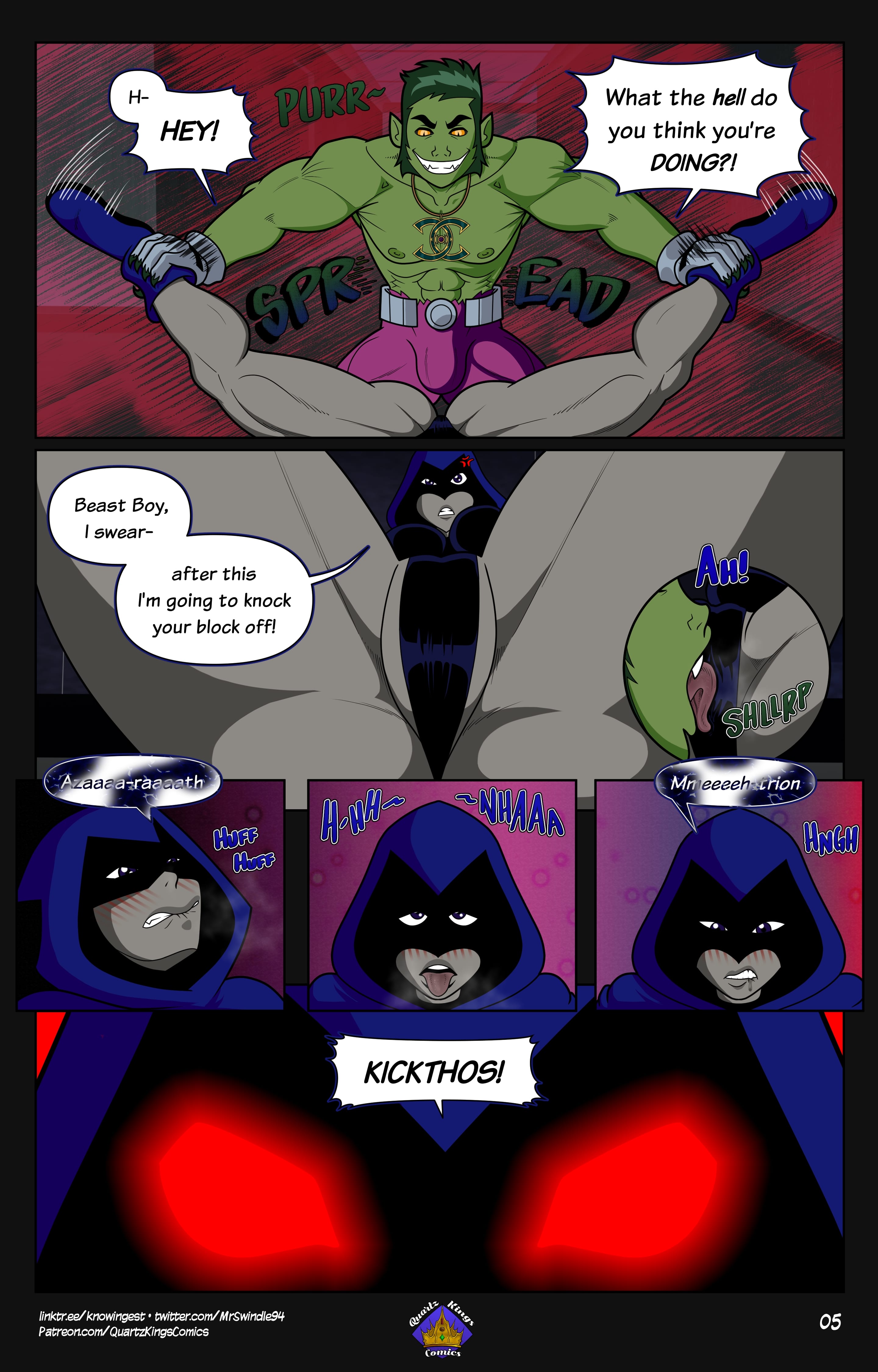 Primal Urges (Teen Titans) [Quartz Kings Comics] Chapter 1 Page 6