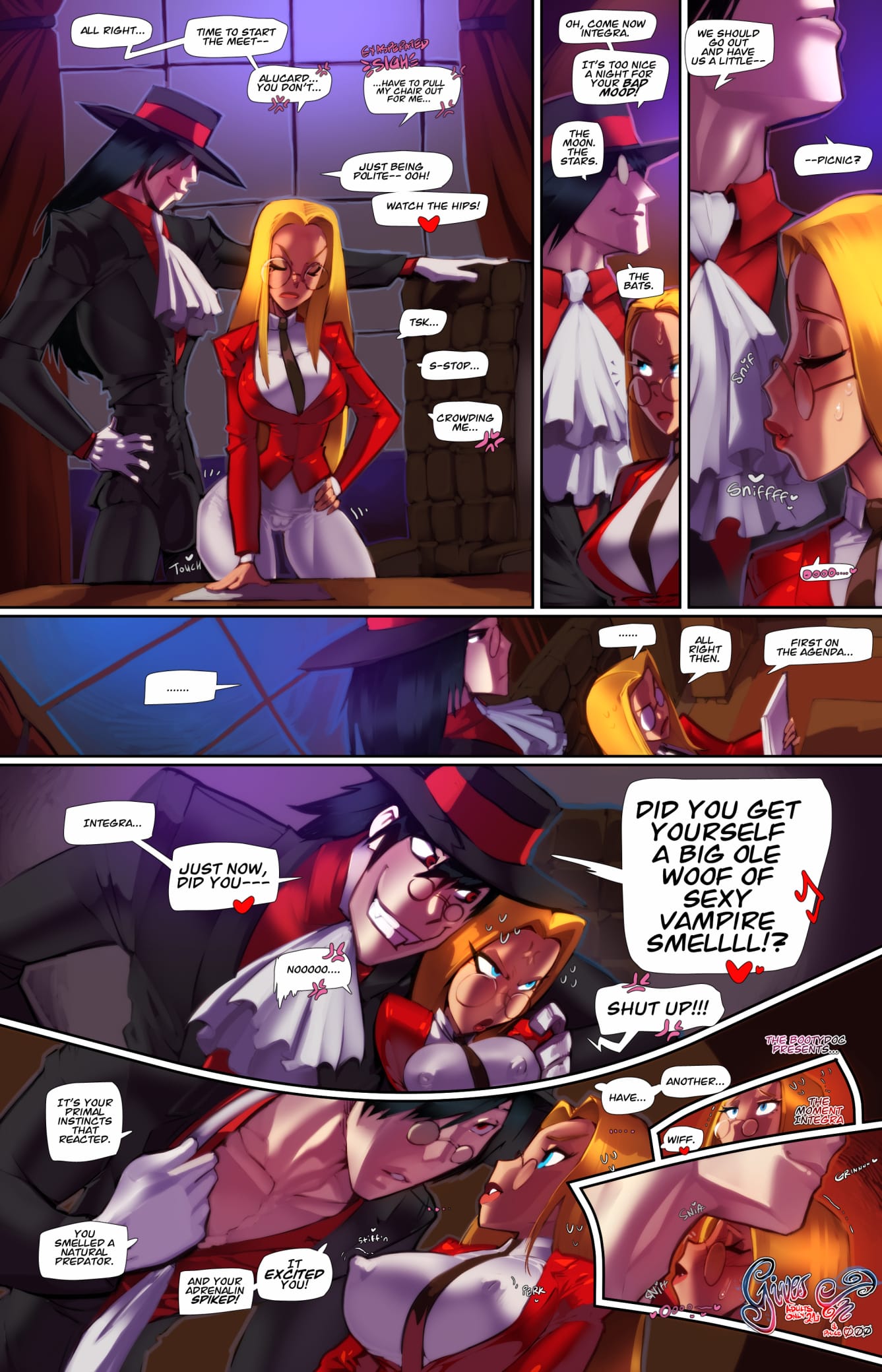 Integra Gives In (Hellsing) [Fred Perry] Chapter 1 Page 1