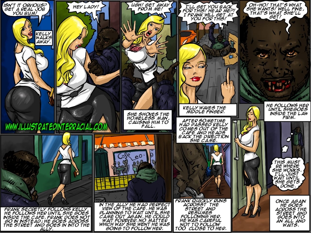 The Homeless Man’s New Wife [IllustratedInterracial] Chapter 1 Page 3