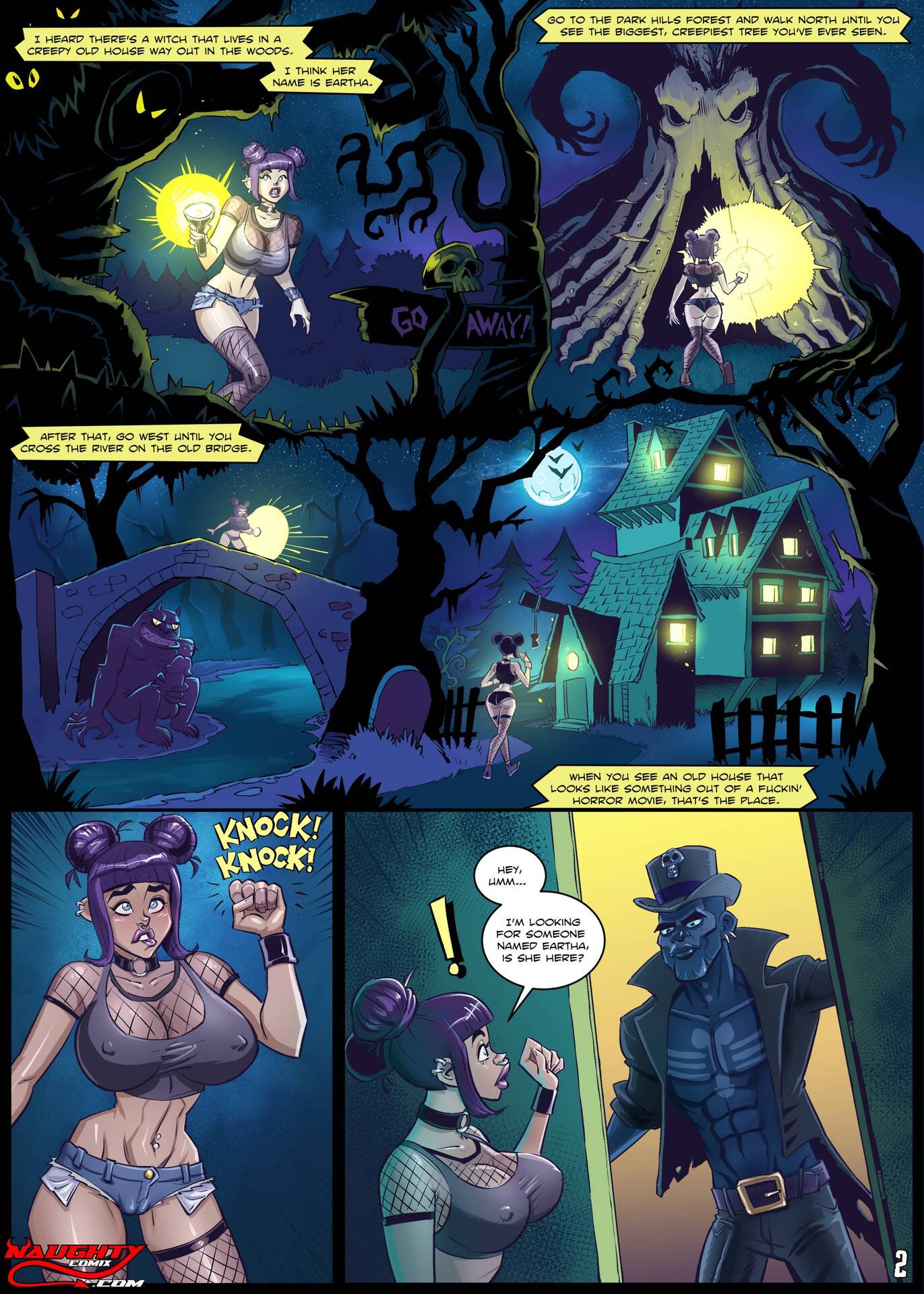 Eva Vs. Evil [NaughtyComix , Penerotic] Chapter 1 Page 3