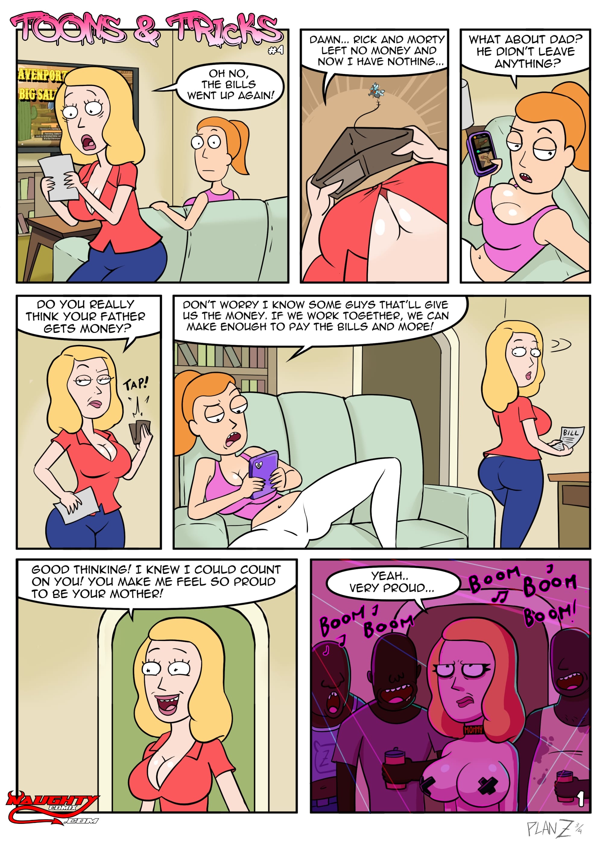 Toons & Tricks (Various) [NaughtyComix , PlanZ34] Chapter 4 Page 1