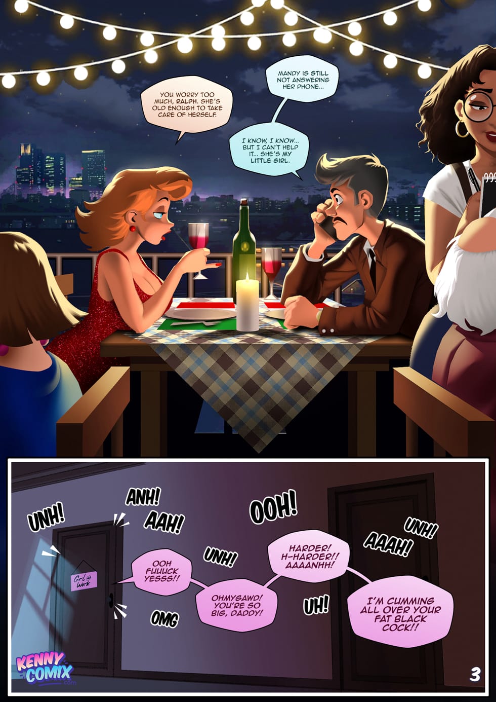 Mandy Is Home Alone [KennyComix] Chapter 1 Page 4