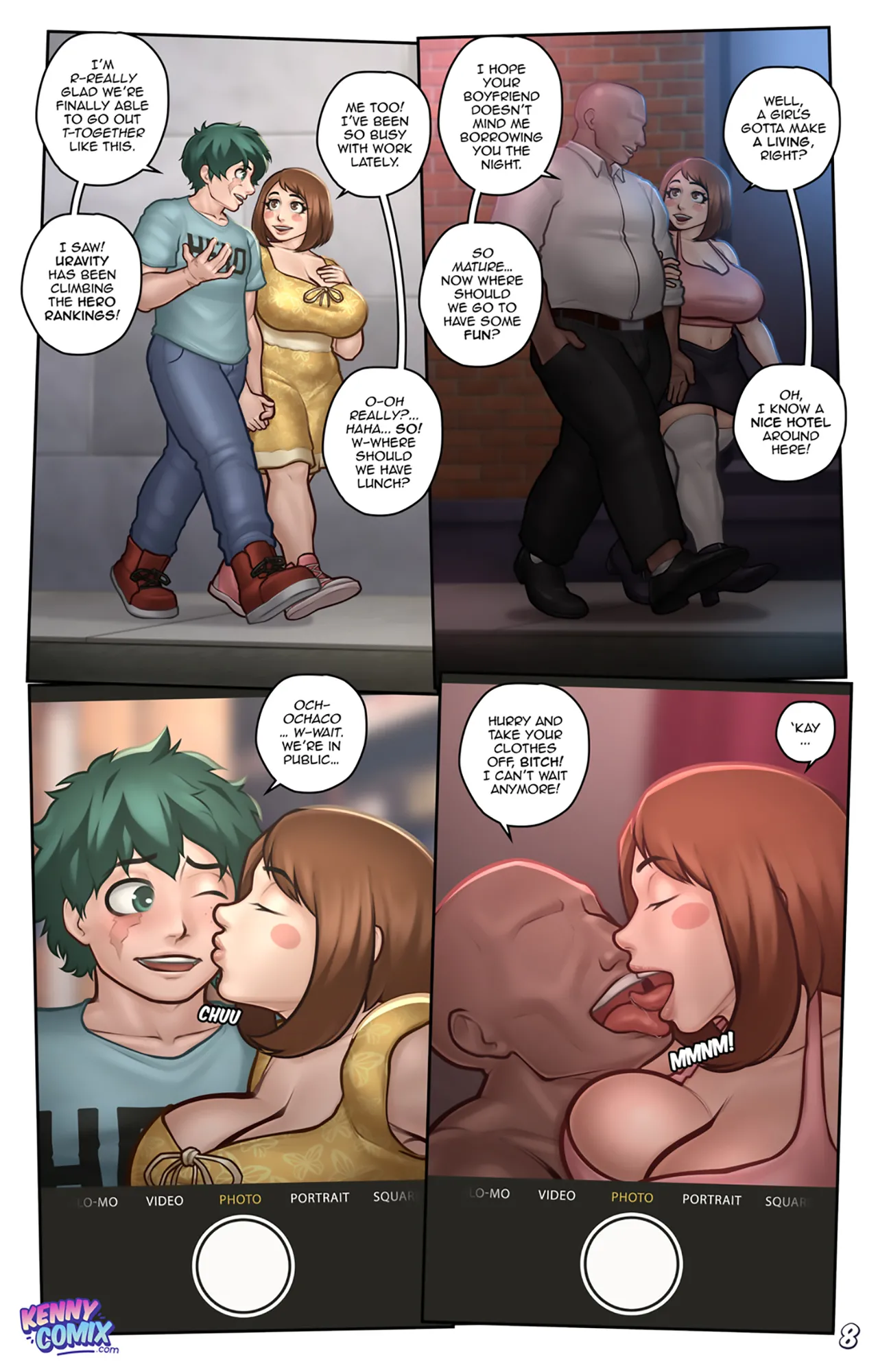 My Hero Dating (My Hero Academia) [KennyComix] Chapter 2 Page 10