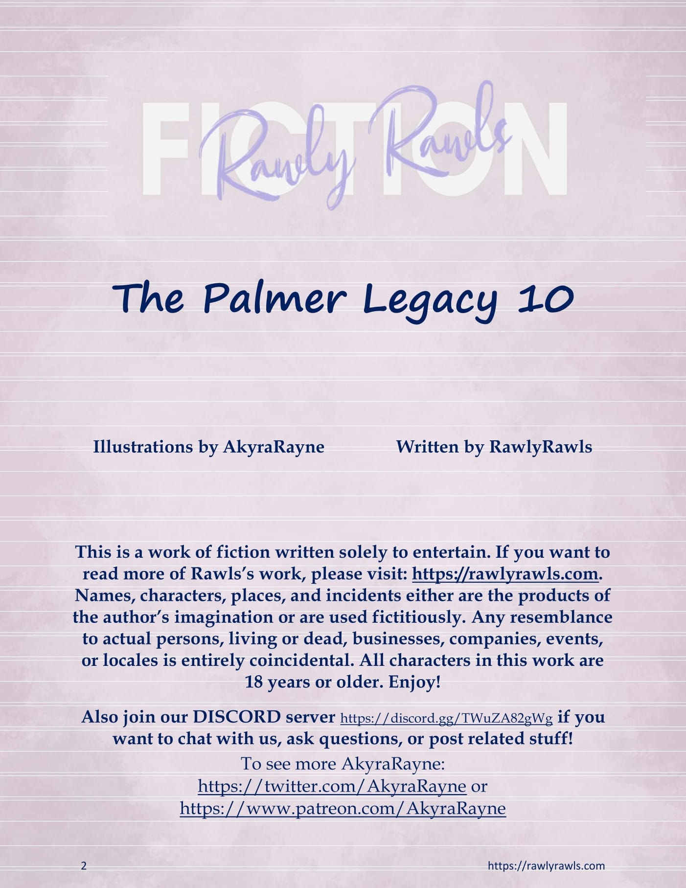 The Palmer Legacy [AkyraRayne , RawlyRawls] Chapter 10 Page 2