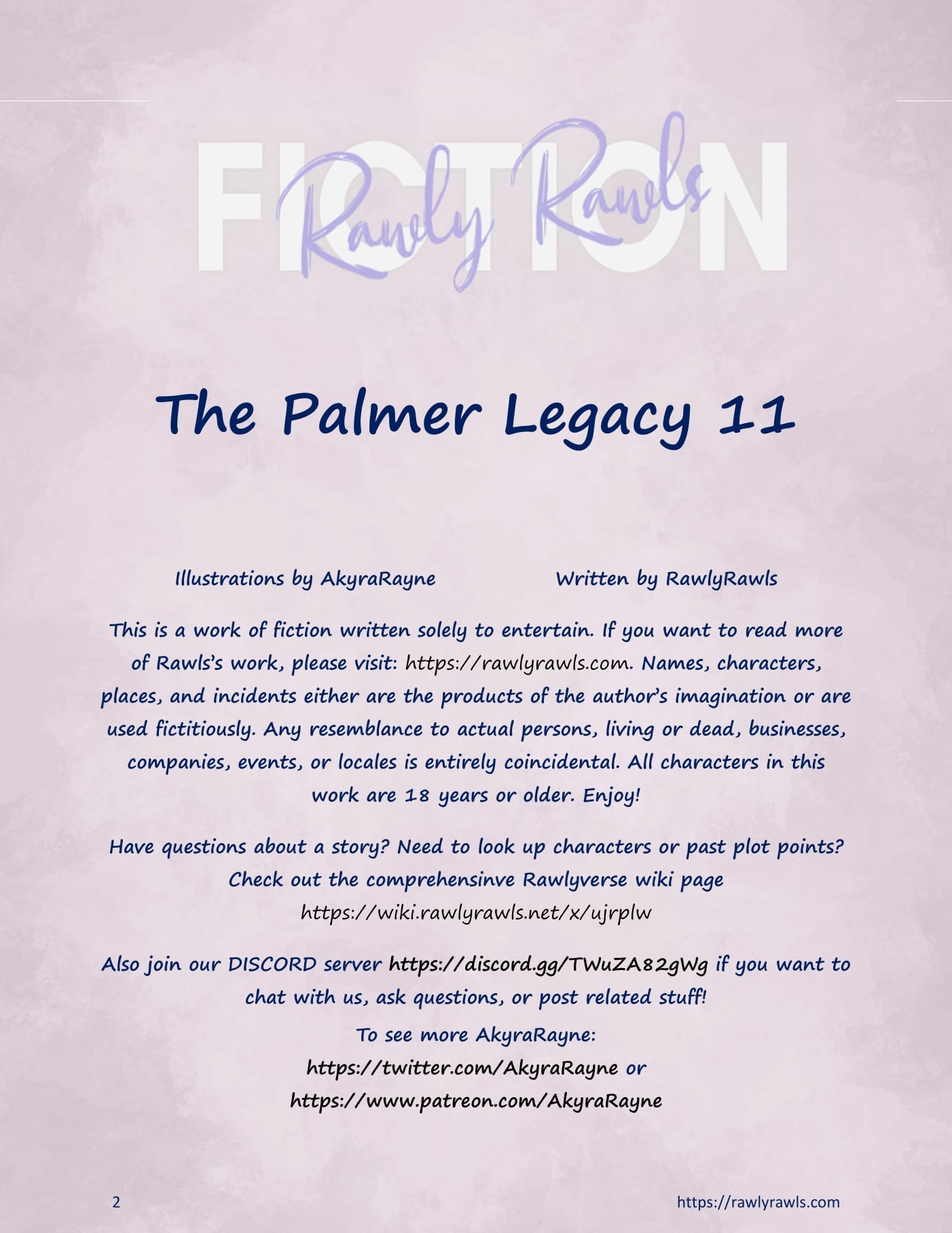 The Palmer Legacy [AkyraRayne , RawlyRawls] Chapter 11 Page 2