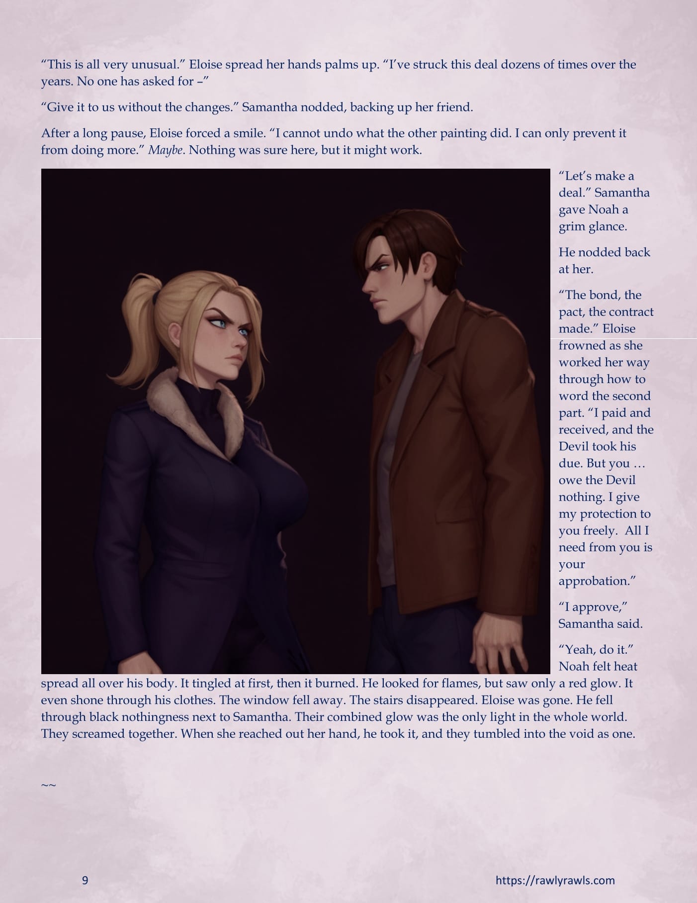 The Palmer Legacy [AkyraRayne , RawlyRawls] Chapter 12 Page 9