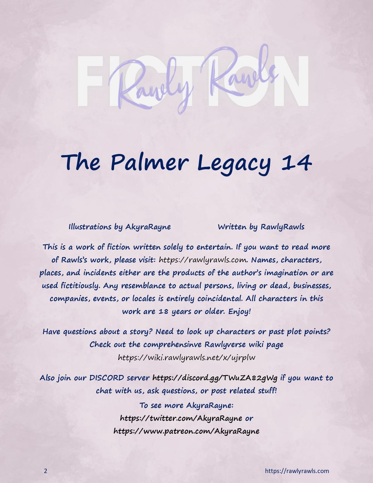 The Palmer Legacy [AkyraRayne , RawlyRawls] Chapter 15 Page 2
