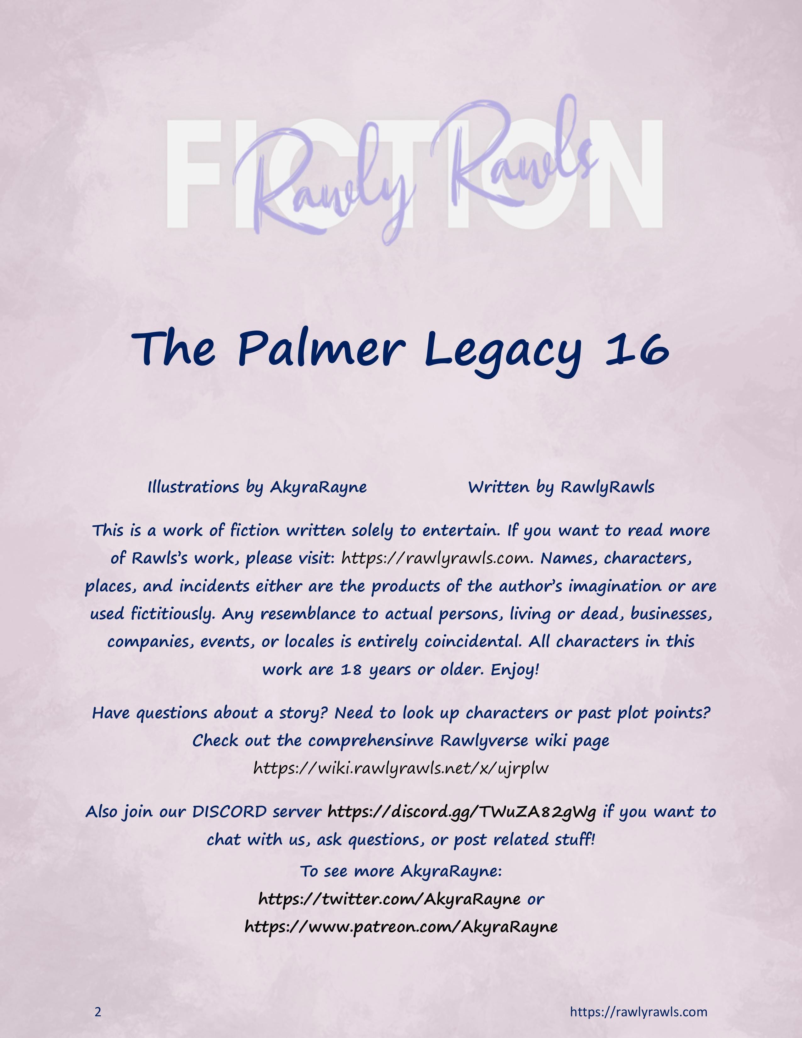The Palmer Legacy [AkyraRayne , RawlyRawls] Chapter 16 Page 2