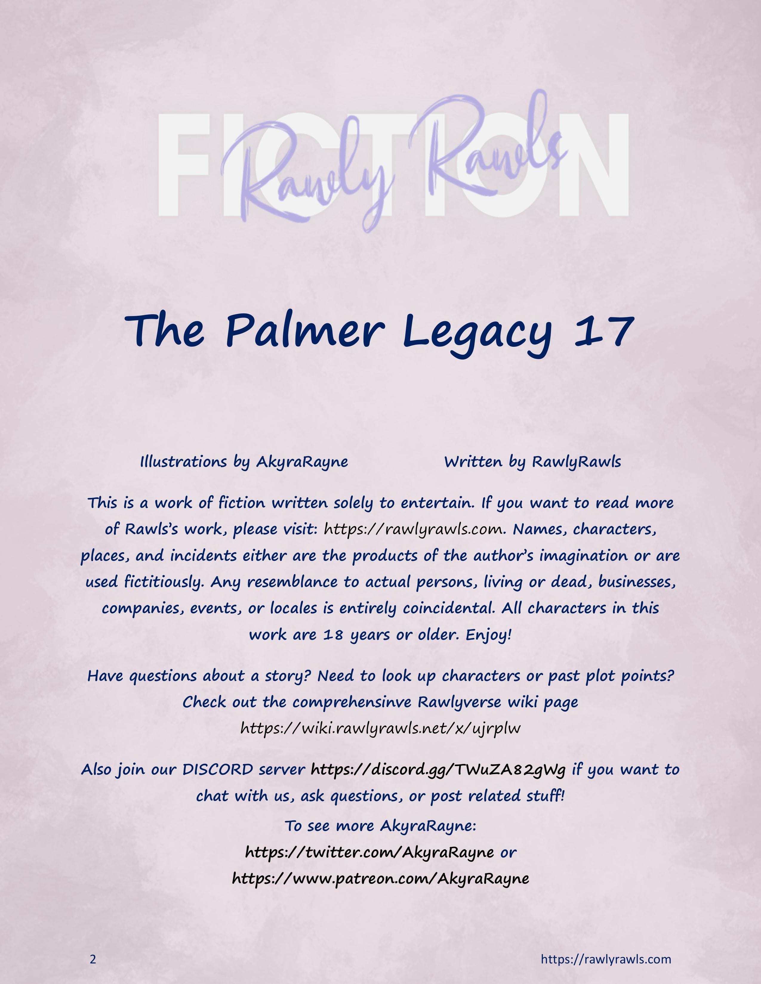 The Palmer Legacy [AkyraRayne , RawlyRawls] Chapter 17 Page 2