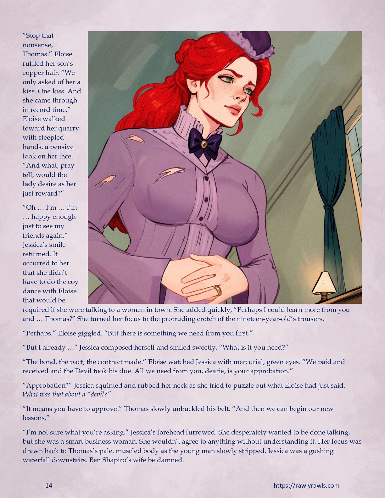 The Palmer Legacy [AkyraRayne , RawlyRawls] Chapter 8 Page 14