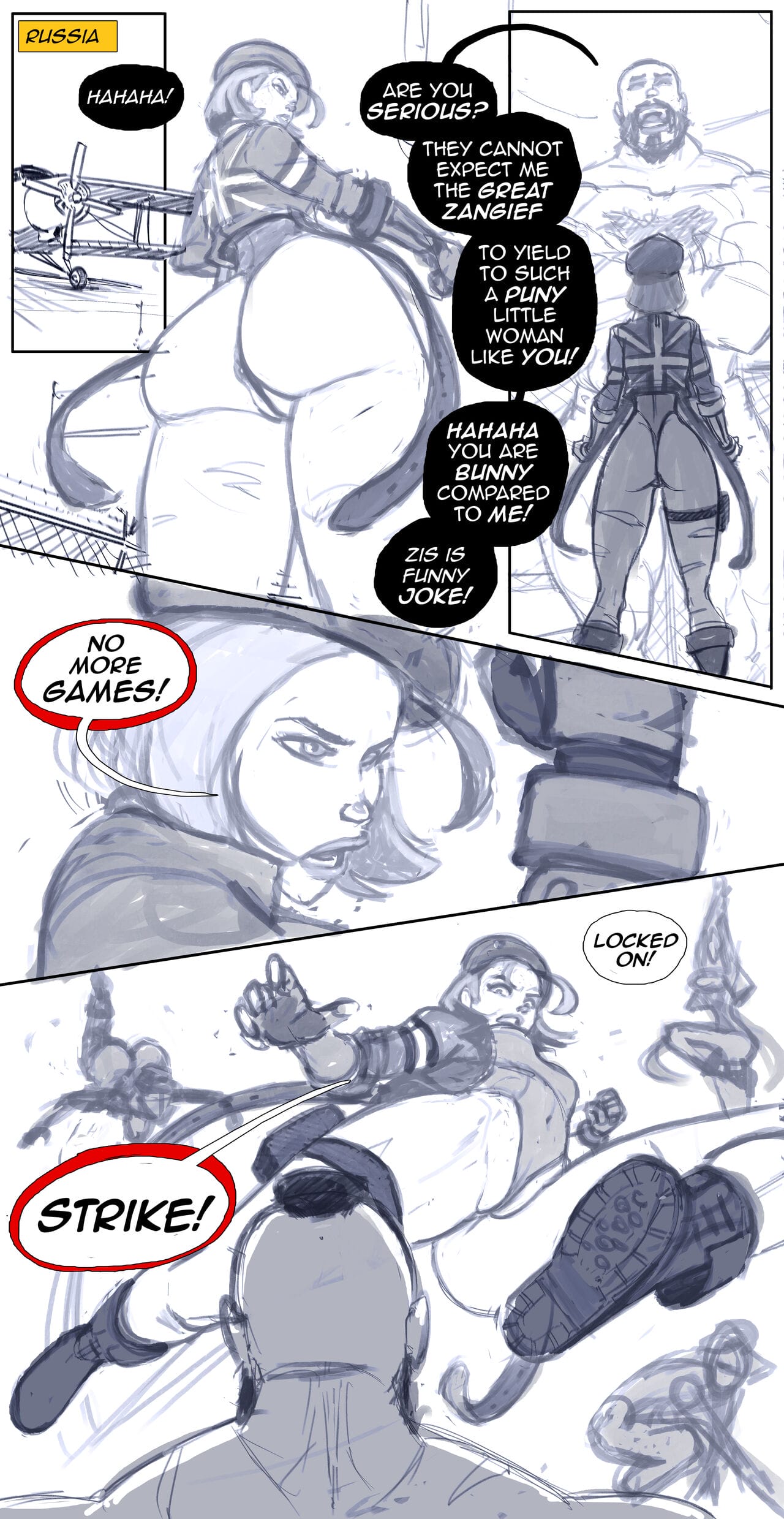 Delta Red (Street Fighter) [TheDirtyMonkey] Chapter 1 Page 2