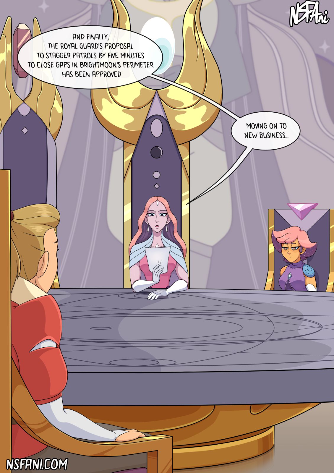 If You Were Less Boring Your Daughter Wouldn’t Be Pregnant (She-Ra And The Princesses Of Power) [NSFAni] Chapter 1 Page 2