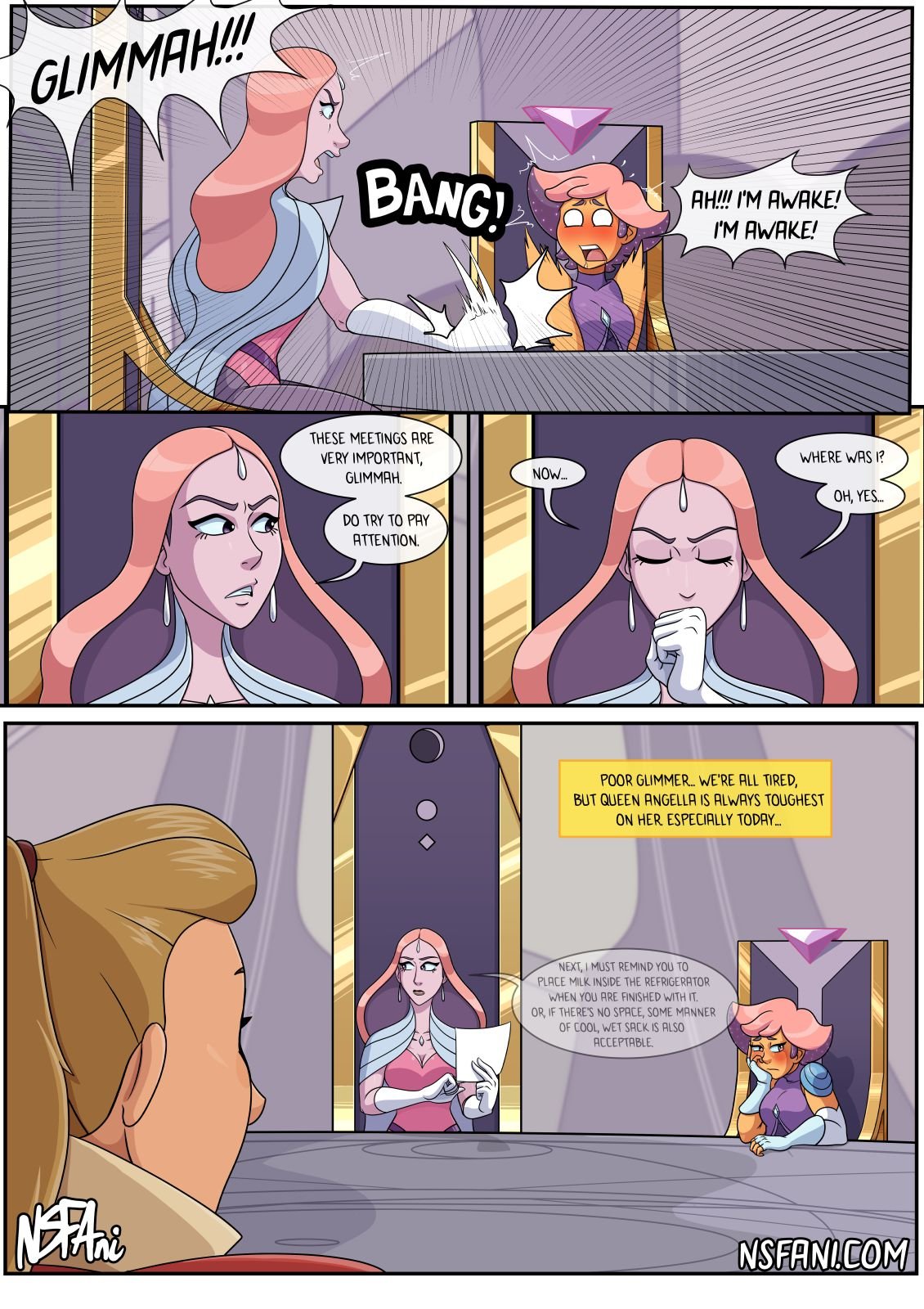 If You Were Less Boring Your Daughter Wouldn’t Be Pregnant (She-Ra And The Princesses Of Power) [NSFAni] Chapter 1 Page 4