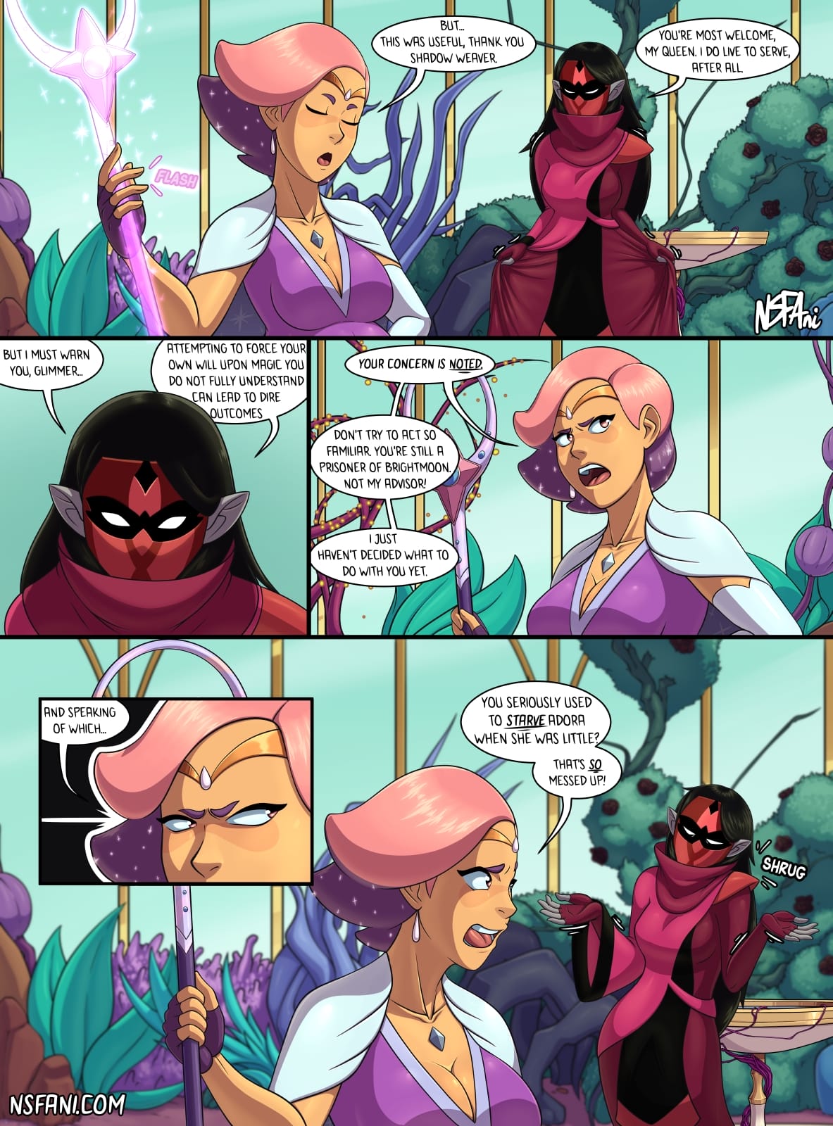 If You Were Less Boring Your Daughter Wouldn’t Be Pregnant (She-Ra And The Princesses Of Power) [NSFAni] Chapter 2 Page 10