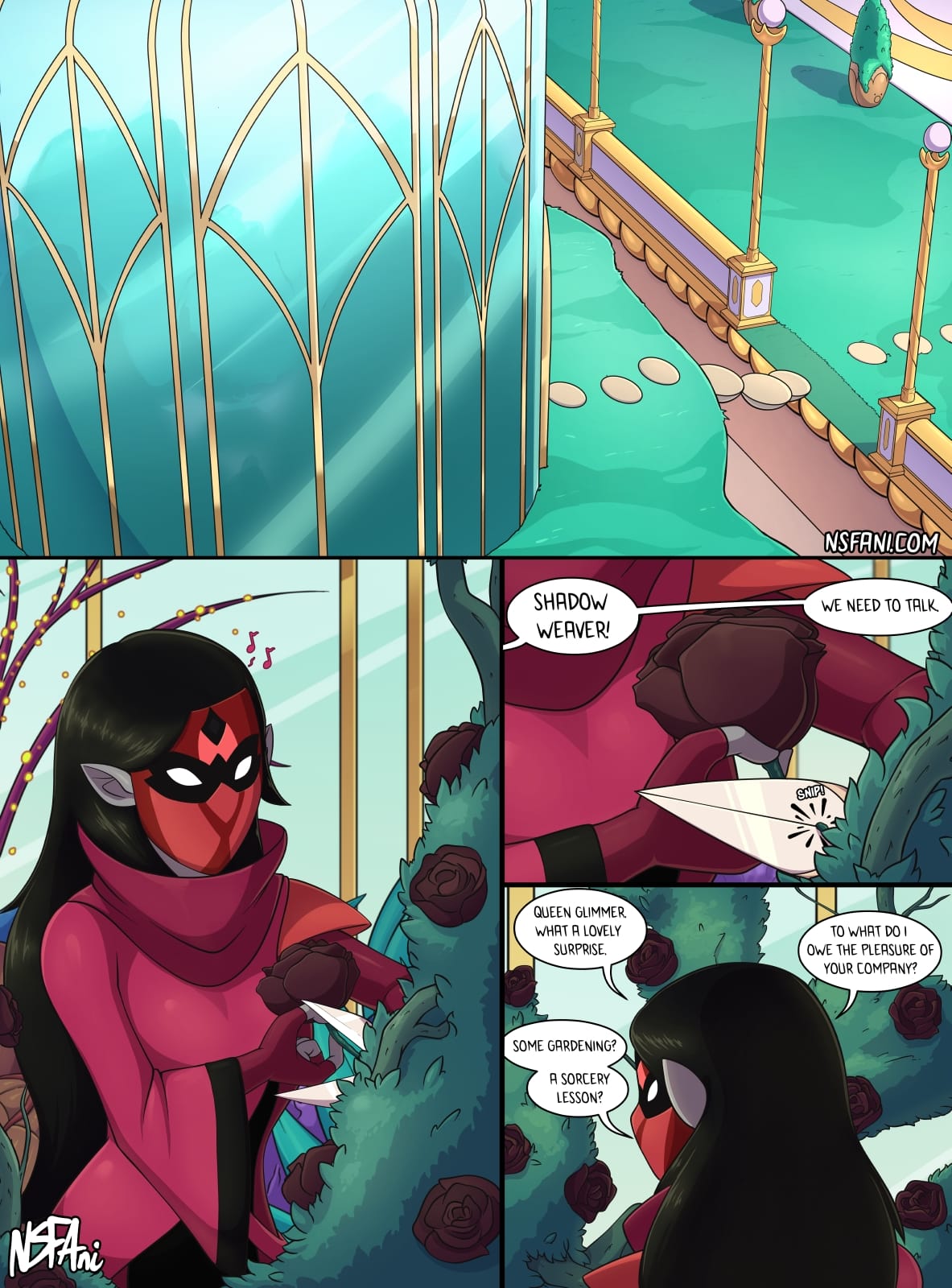 If You Were Less Boring Your Daughter Wouldn’t Be Pregnant (She-Ra And The Princesses Of Power) [NSFAni] Chapter 2 Page 3