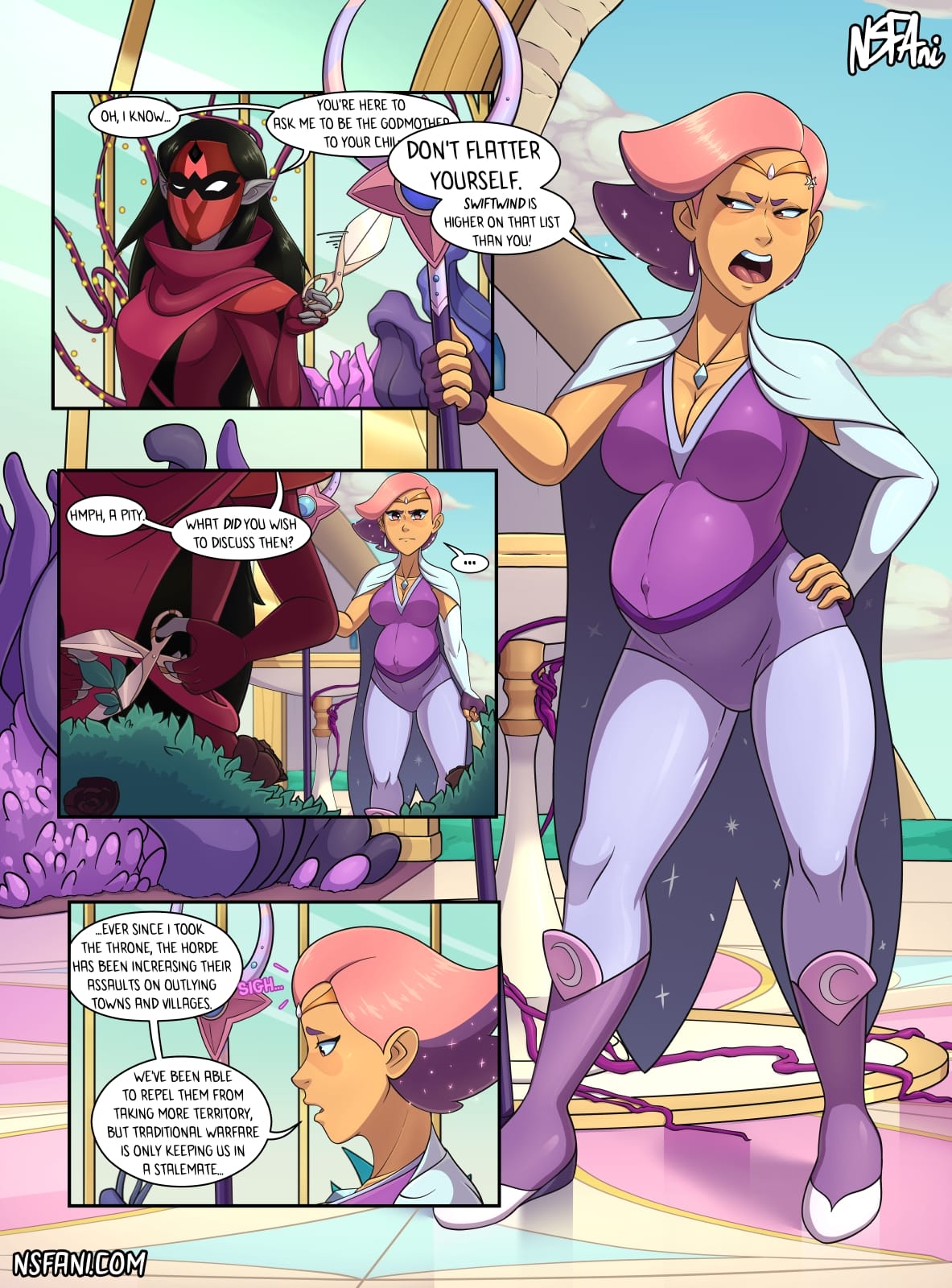 If You Were Less Boring Your Daughter Wouldn’t Be Pregnant (She-Ra And The Princesses Of Power) [NSFAni] Chapter 2 Page 4