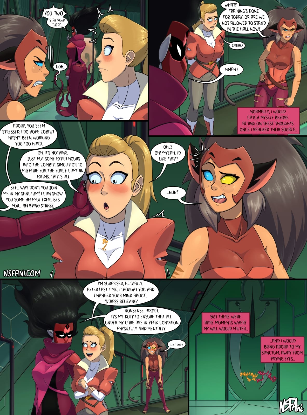 If You Were Less Boring Your Daughter Wouldn’t Be Pregnant (She-Ra And The Princesses Of Power) [NSFAni] Chapter 2 Page 8