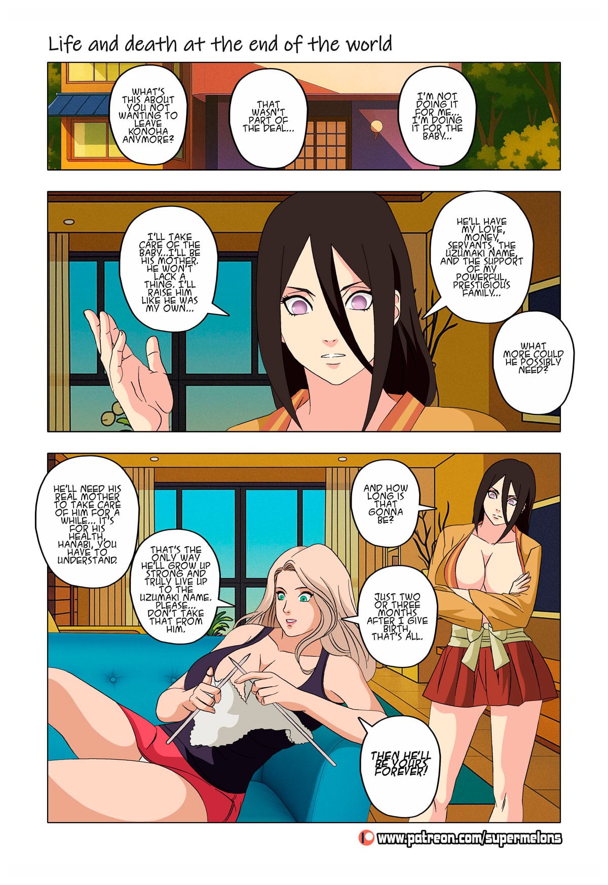 Life and Death at the End of the World (Boruto) [Super Melons] Chapter 1 Page 113