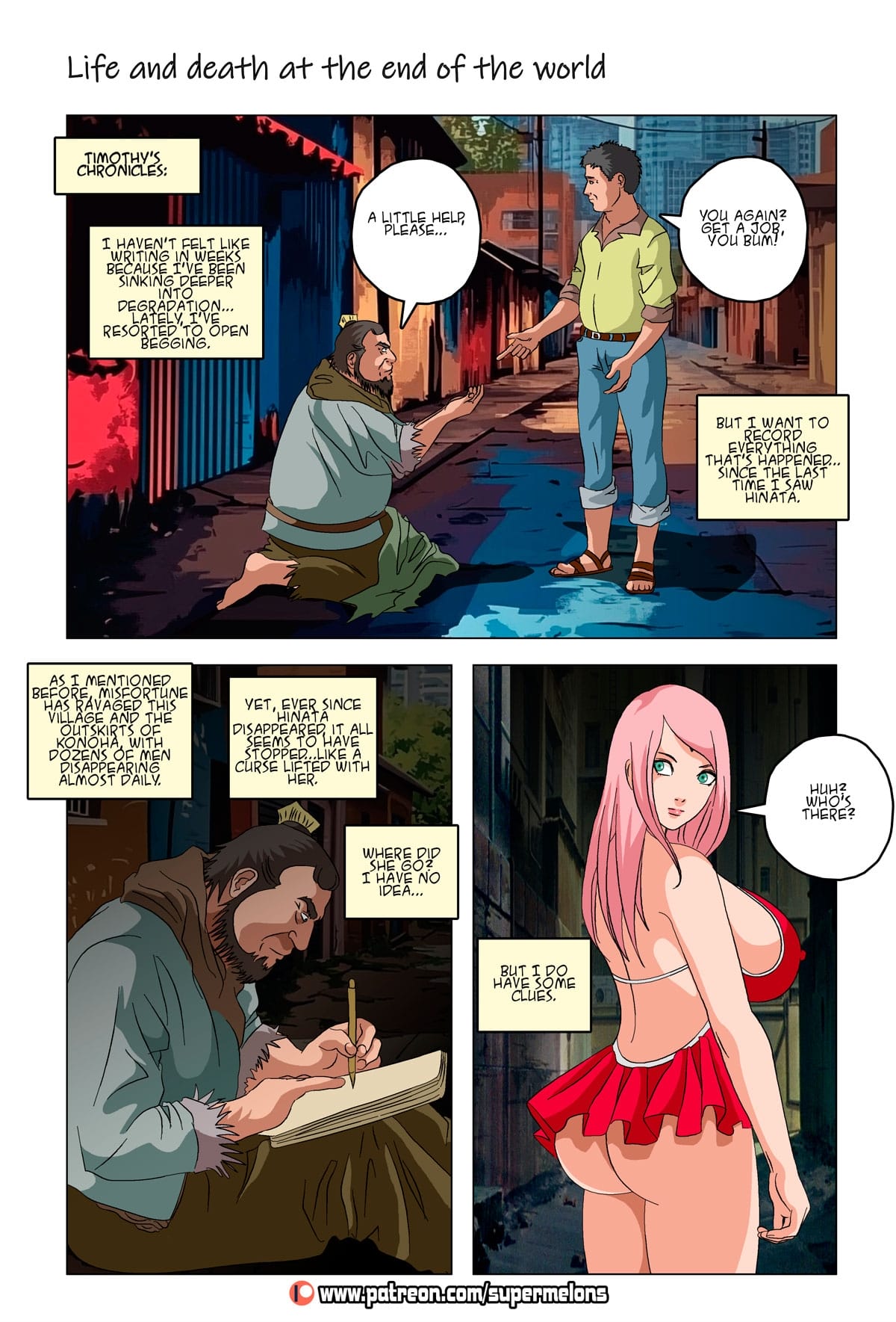 Life and Death at the End of the World (Boruto) [Super Melons] Chapter 1 Page 12