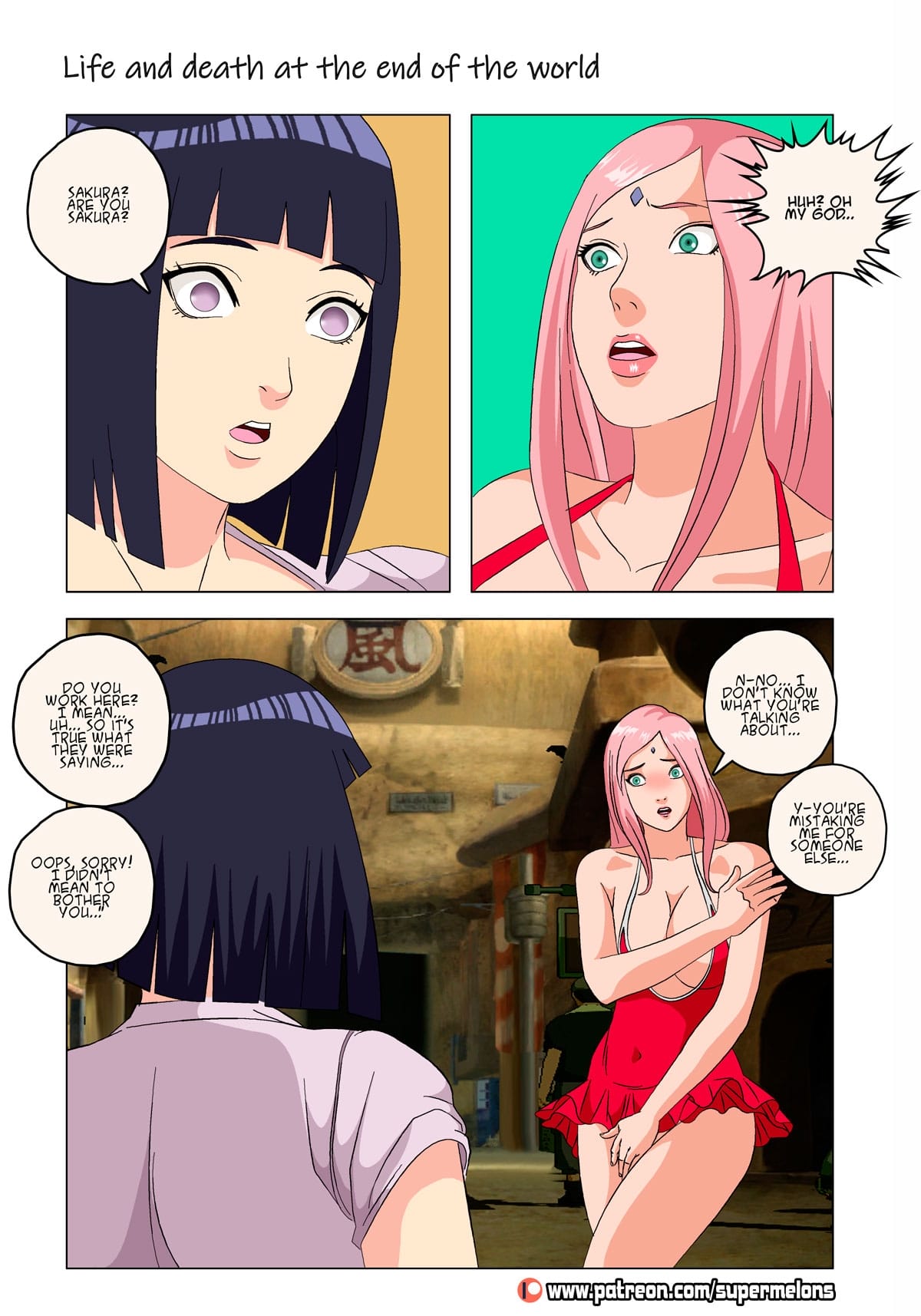 Life and Death at the End of the World (Boruto) [Super Melons] Chapter 1 Page 15