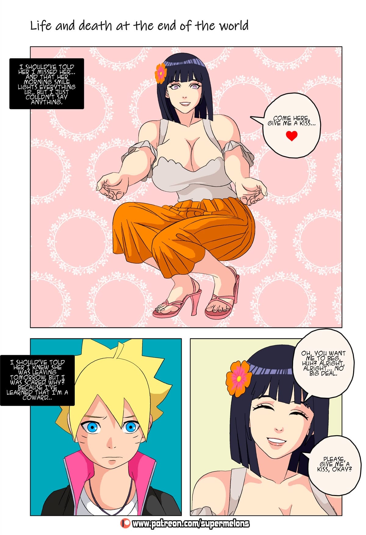 Life and Death at the End of the World (Boruto) [Super Melons] Chapter 1 Page 5