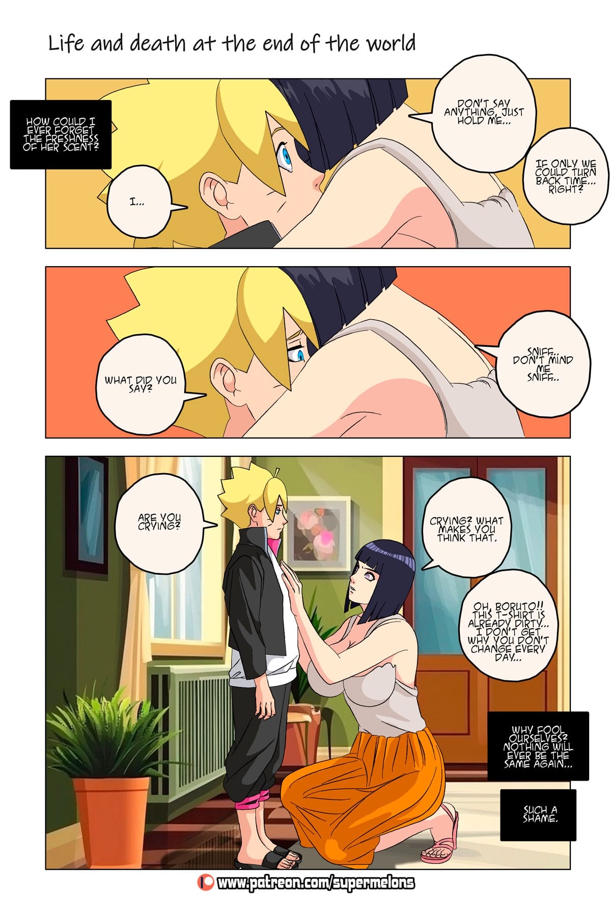 Life and Death at the End of the World (Boruto) [Super Melons] Chapter 1 Page 6