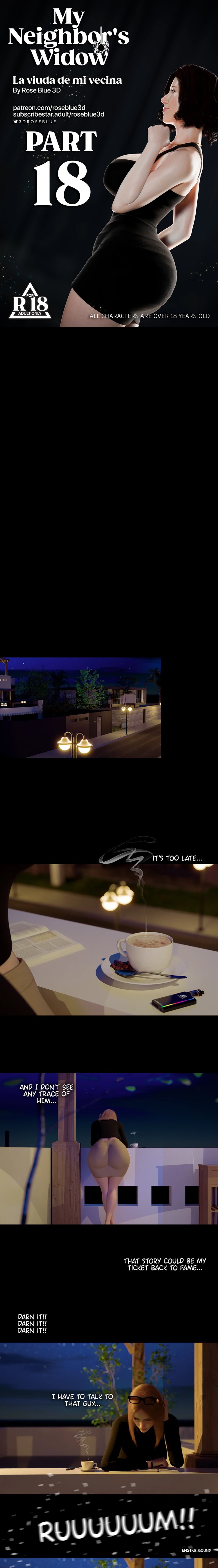My Neighbor's Widow Raw Chapter 18 Page 1