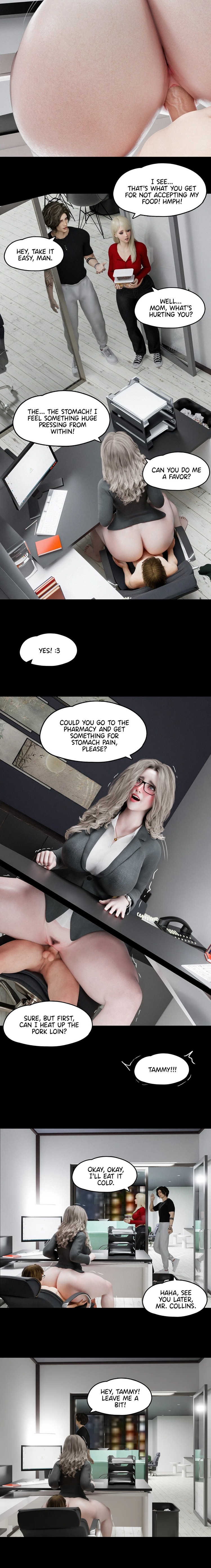 My Neighbor's Widow Raw Chapter 18 Page 12