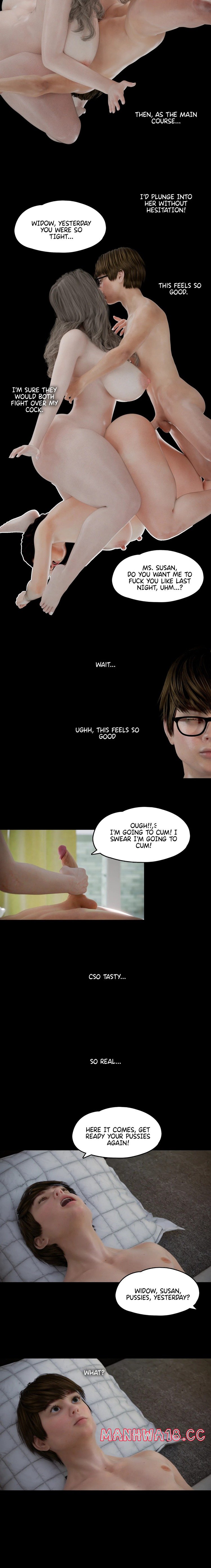 My Neighbor's Widow Raw Chapter 18 Page 33