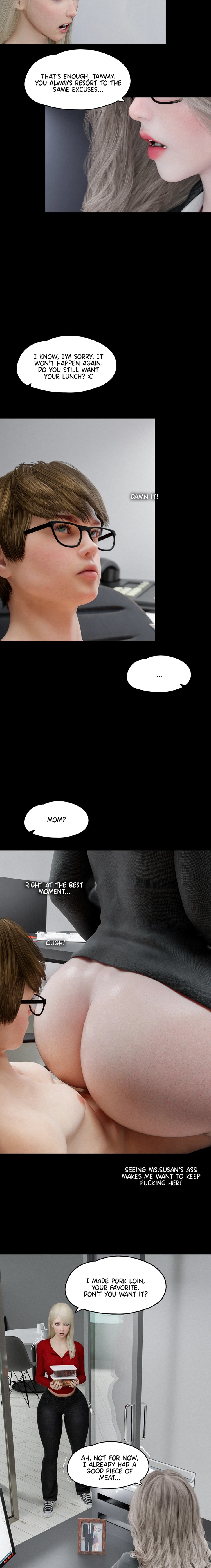 My Neighbor's Widow Raw Chapter 18 Page 8