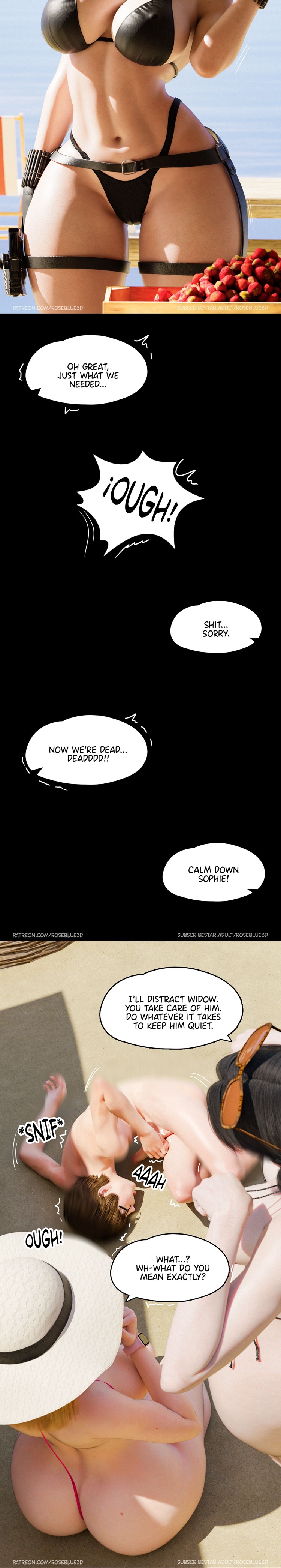 My Neighbor's Widow Raw Chapter 21 Page 33
