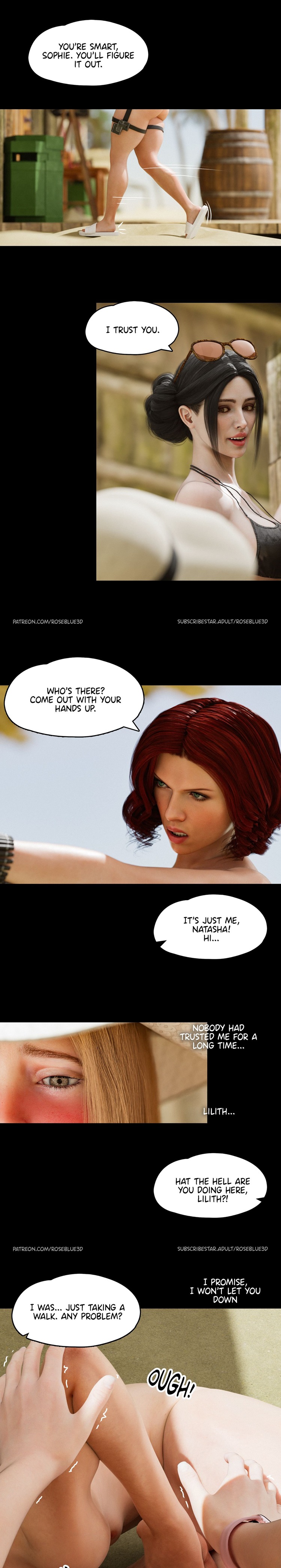 My Neighbor's Widow Raw Chapter 21 Page 34
