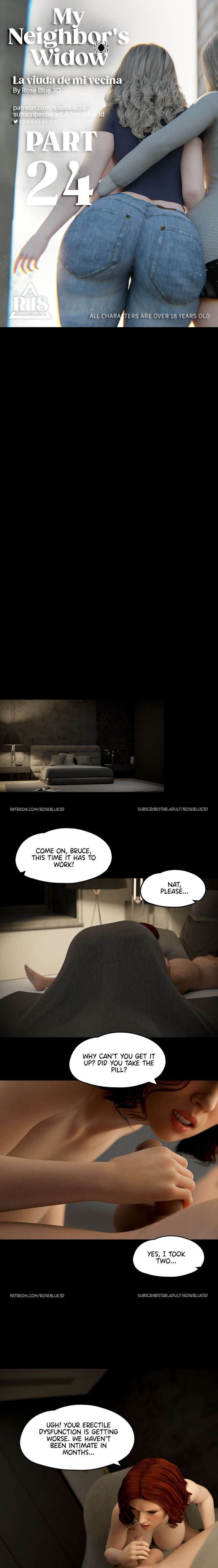 My Neighbor's Widow Raw Chapter 24 Page 1