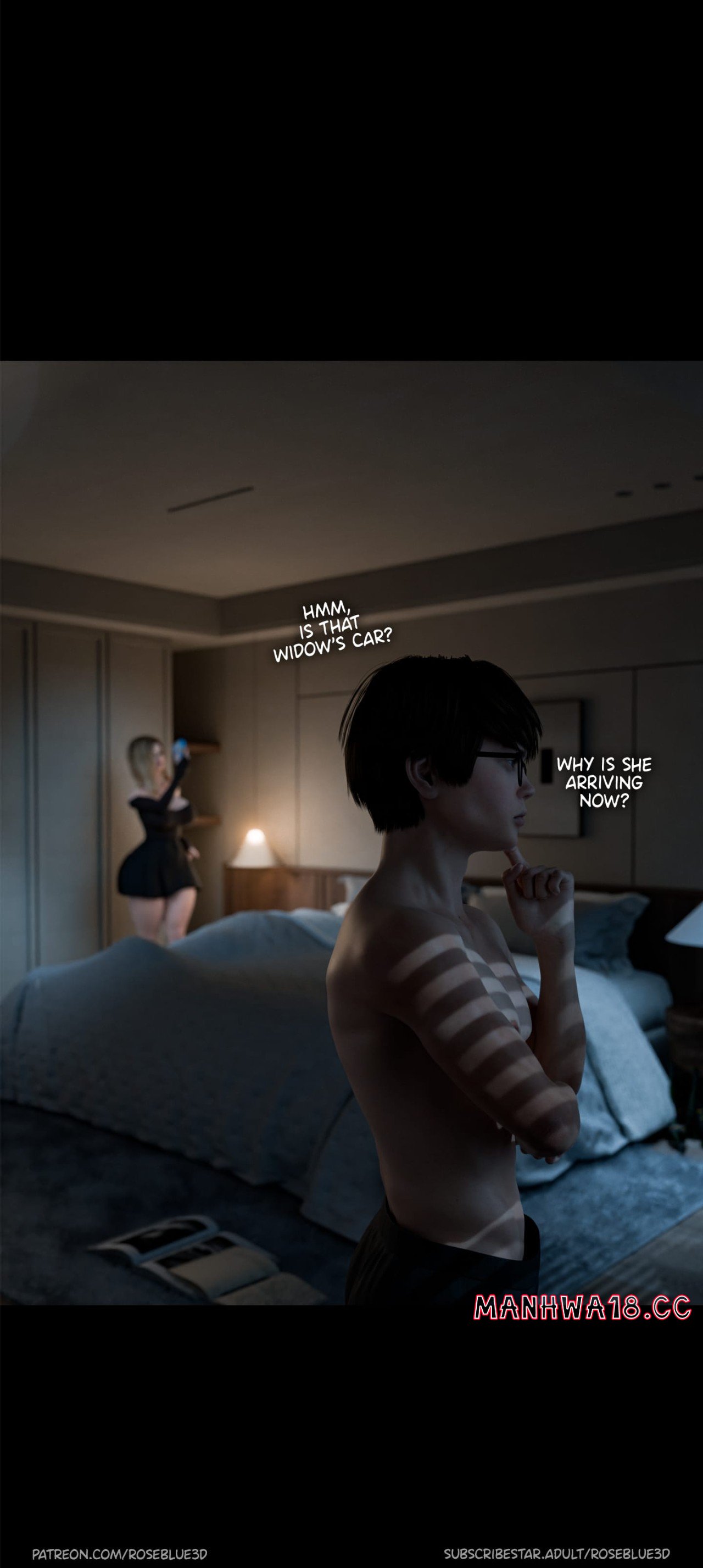 My Neighbor's Widow Raw Chapter 32 Page 34