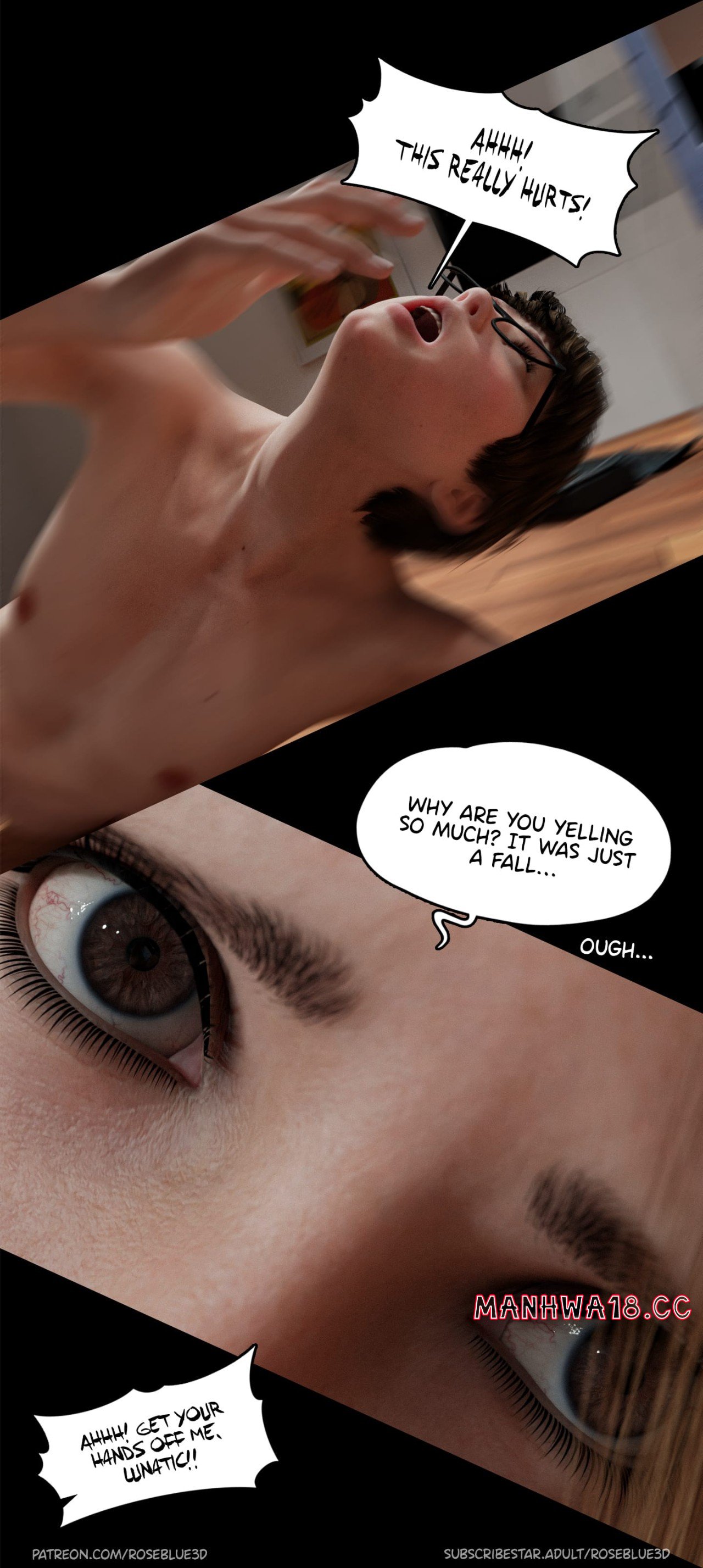 My Neighbor's Widow Raw Chapter 32 Page 54