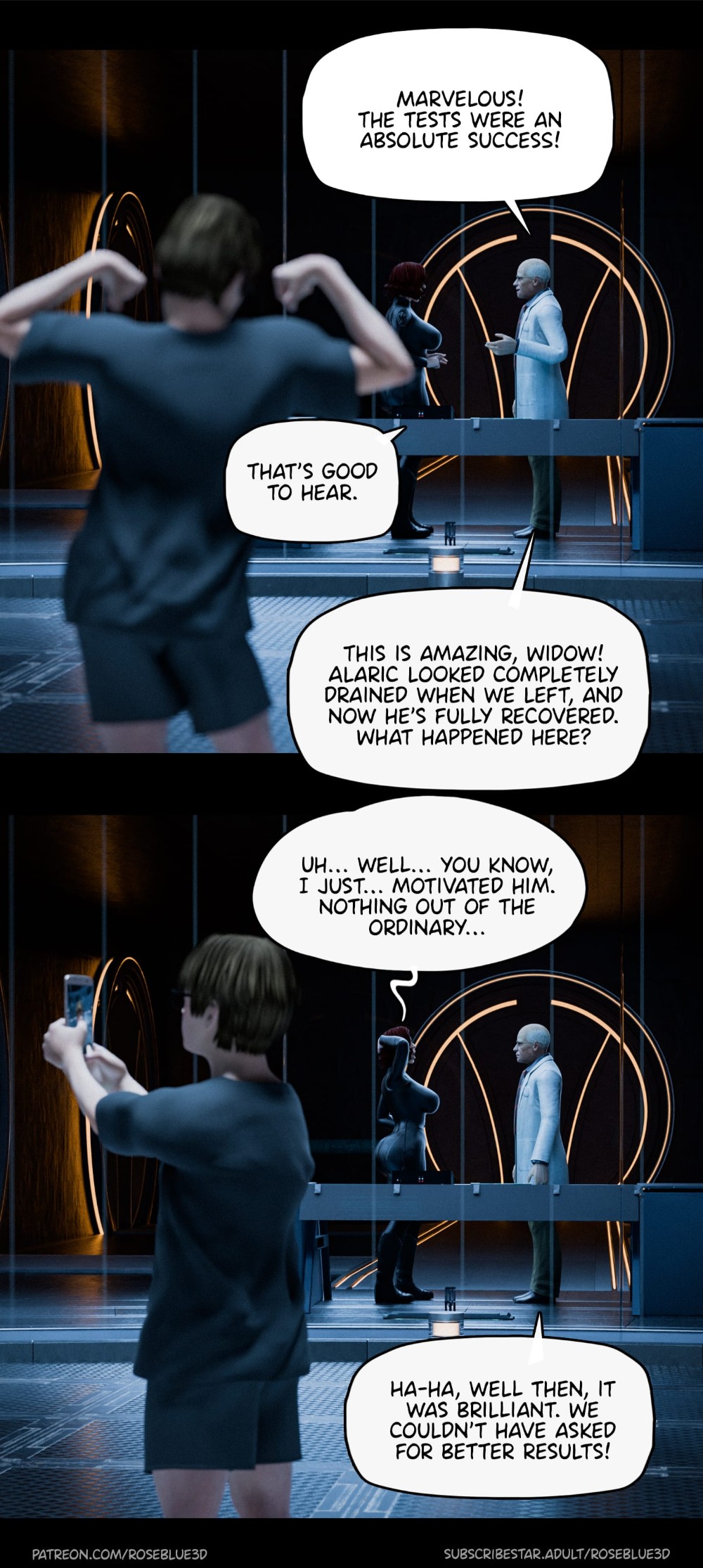 My Neighbor's Widow Raw Chapter 34 Page 102