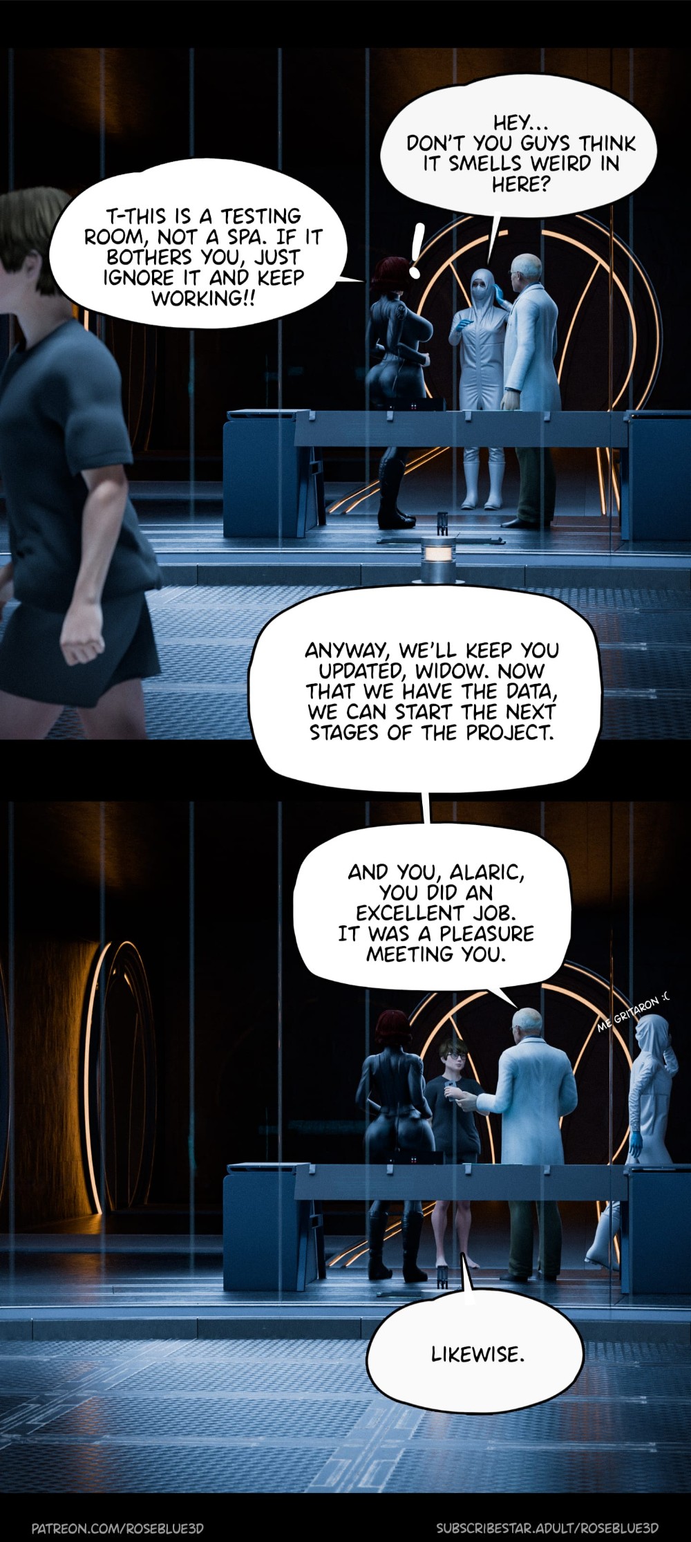 My Neighbor's Widow Raw Chapter 34 Page 103