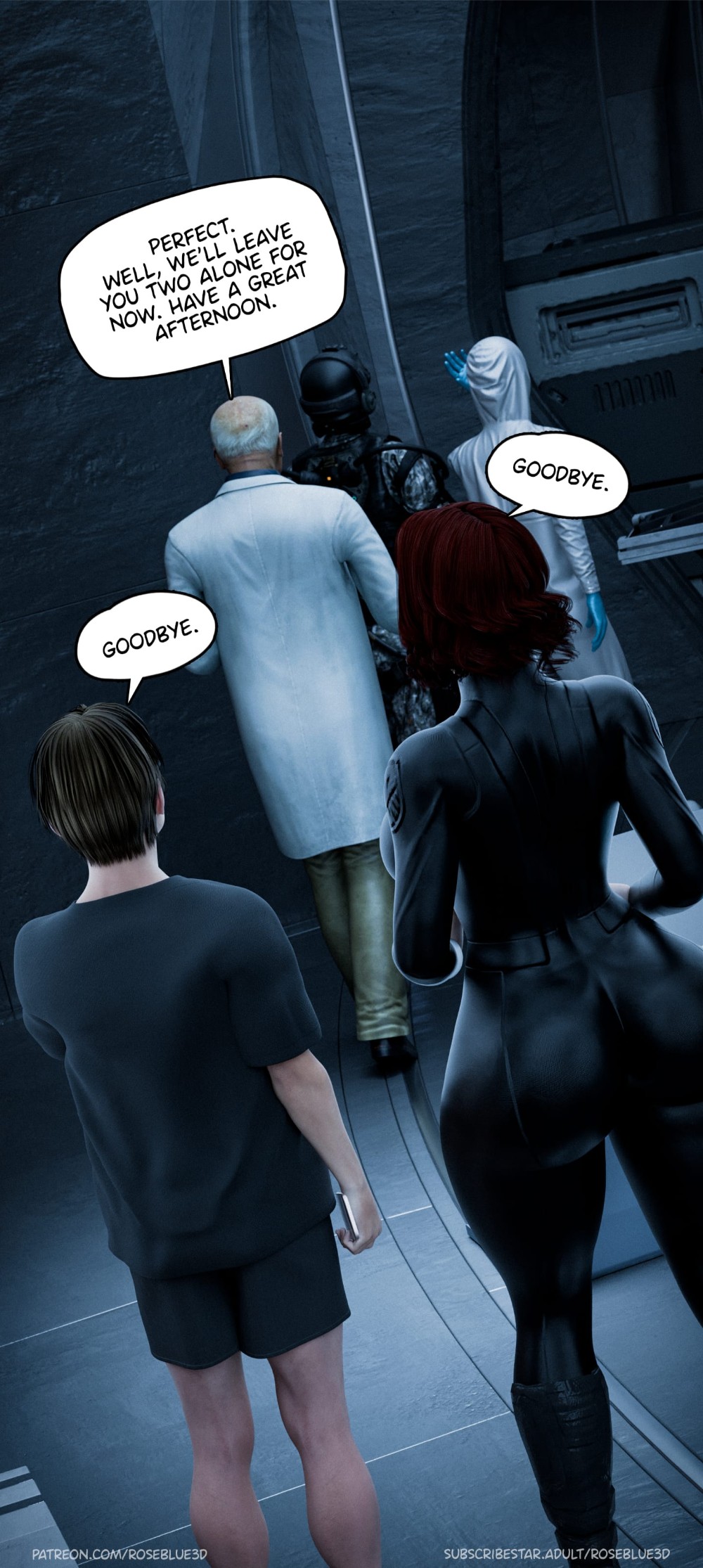 My Neighbor's Widow Raw Chapter 34 Page 104