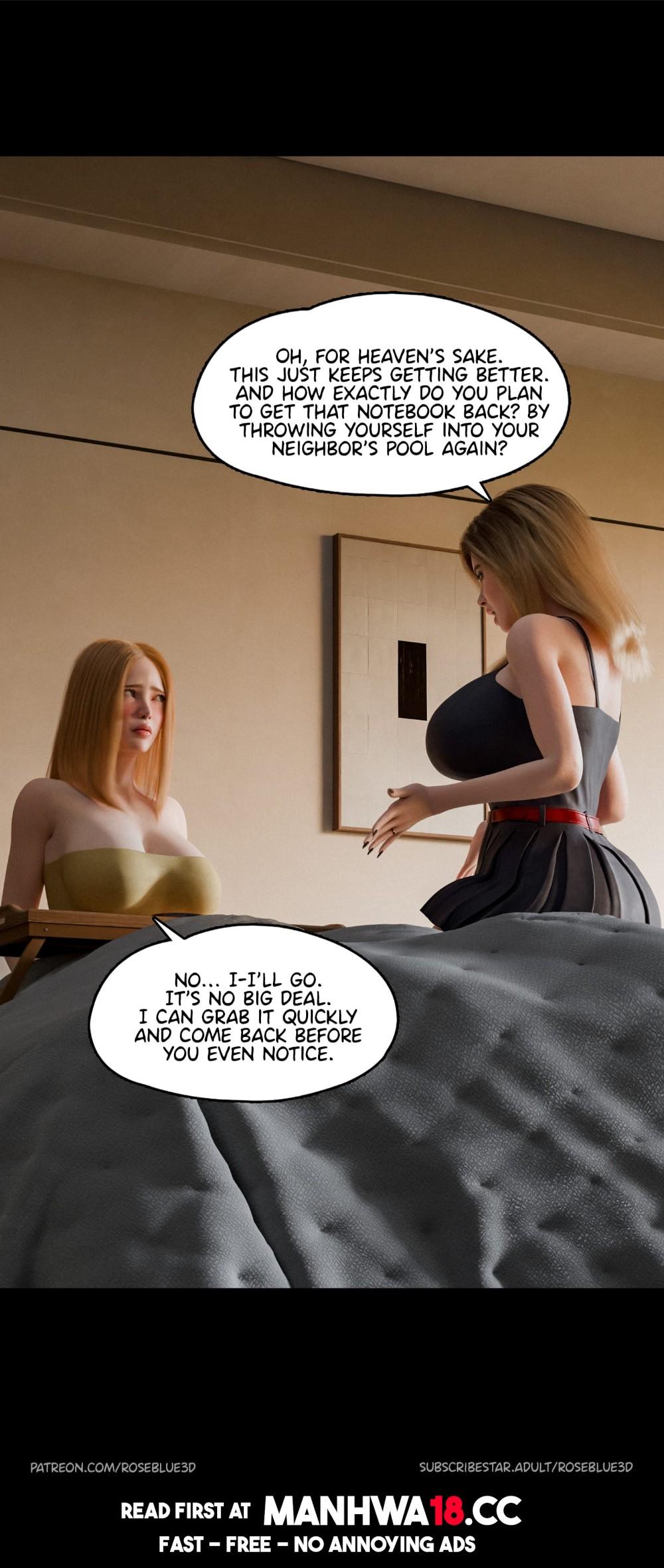My Neighbor's Widow Raw Chapter 35 Page 15