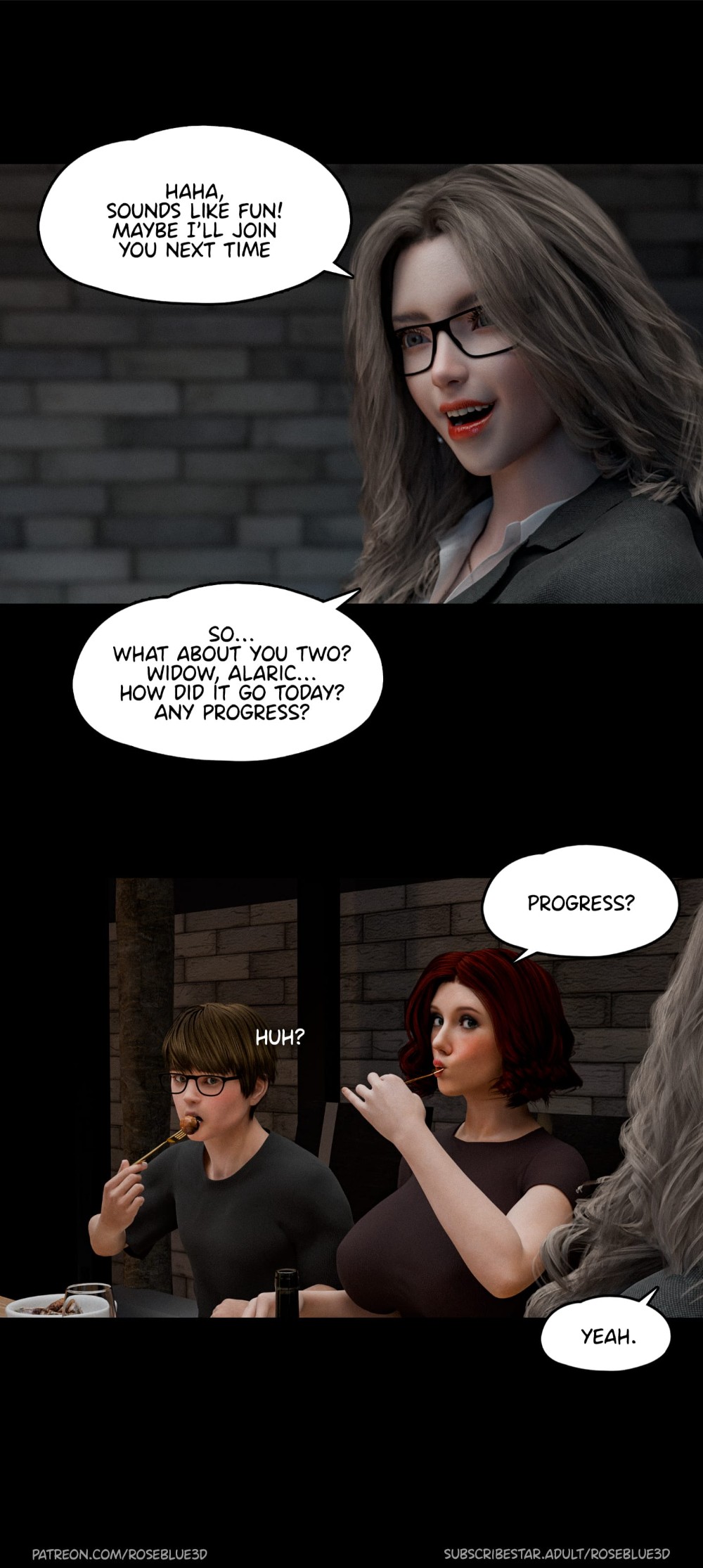 My Neighbor's Widow Raw Chapter 35 Page 27